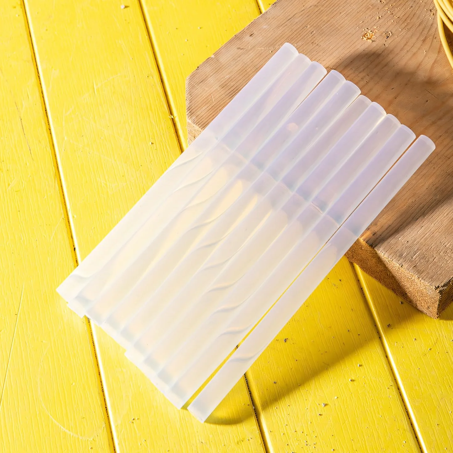 Retoo Pałeczki do Klejenia na Gorąco 42 sztuki 11 mm x 250 mm Przezroczyste