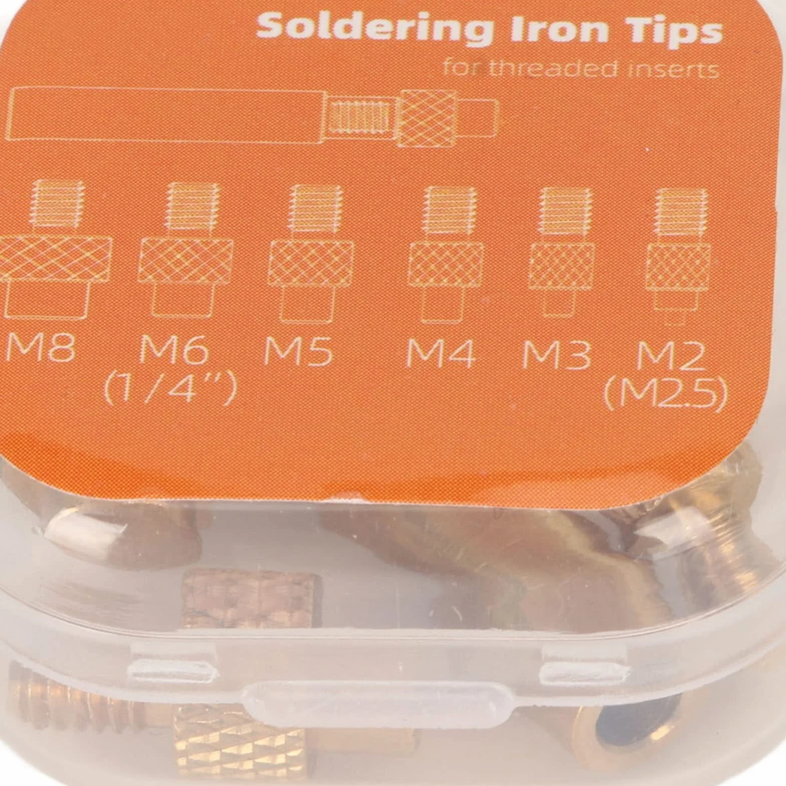 Heat Set Insert Tips, Uniwersalne Końcówki Lutownicze 936, M2 M2.5 M3 M4 M5 M6