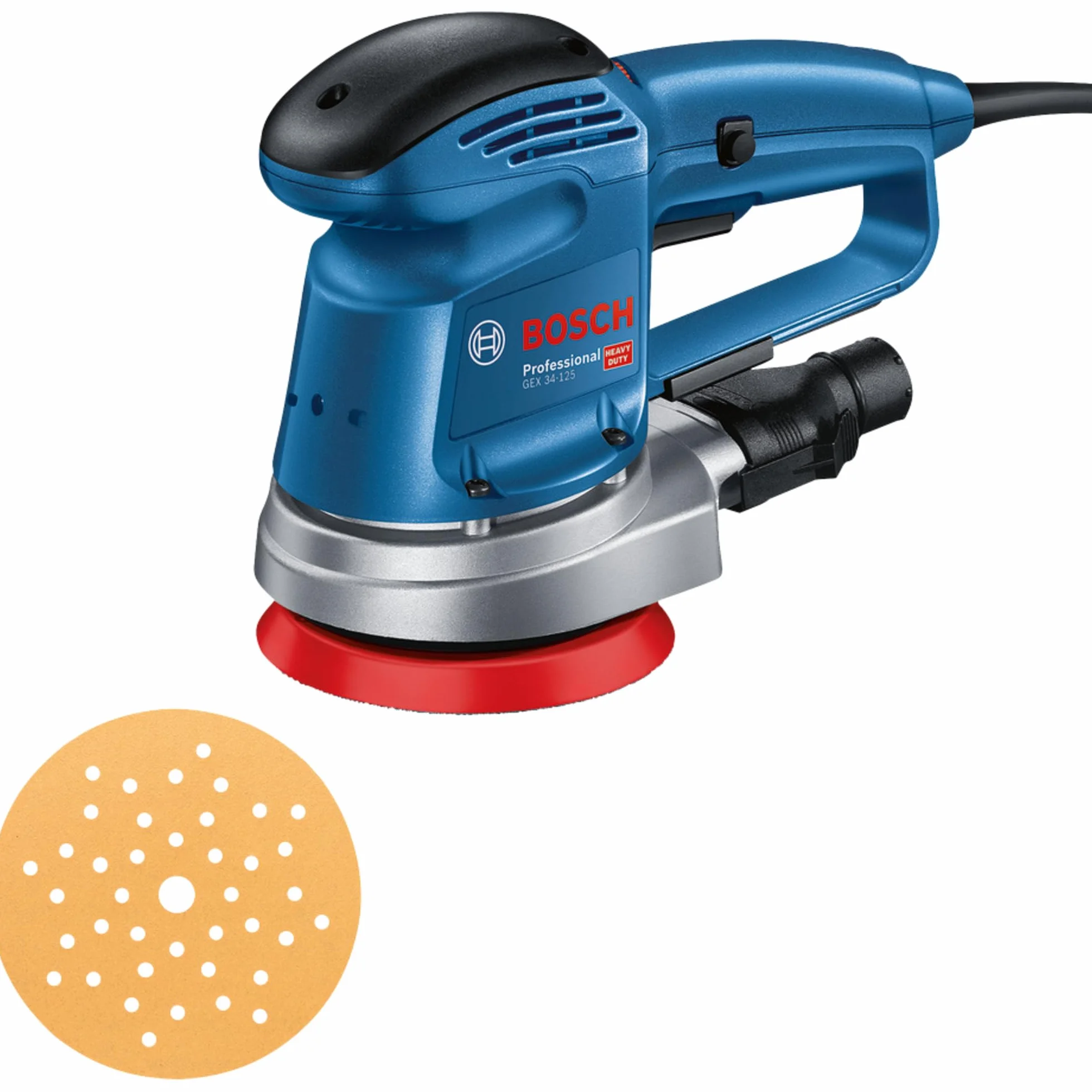 Bosch Professional szlifierka mimośrodowa GEX 34-125 125 mm