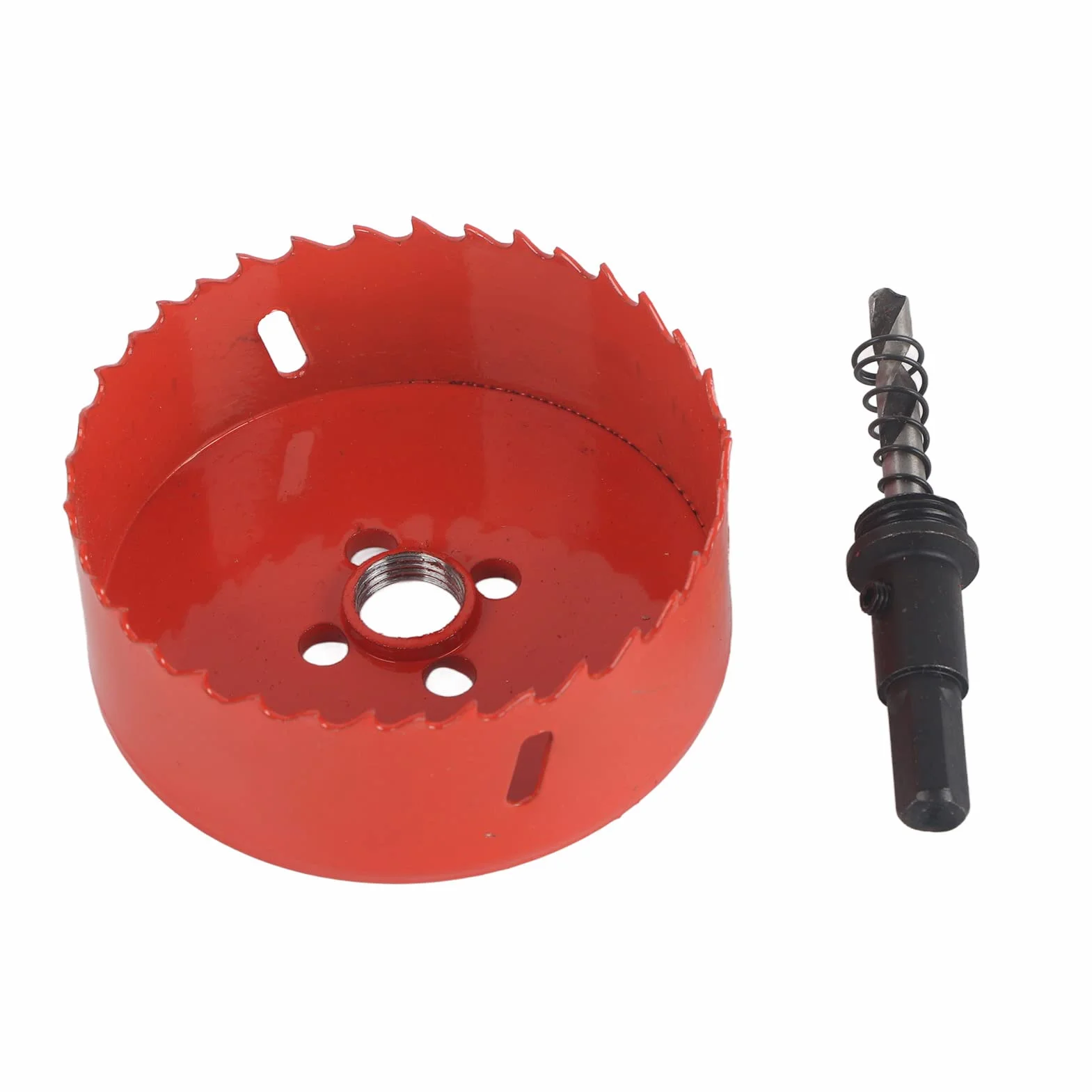 Otwornica do metalu 90 mm z wiertłem centrującym do płyt gipsowo-kartonowych, aluminium