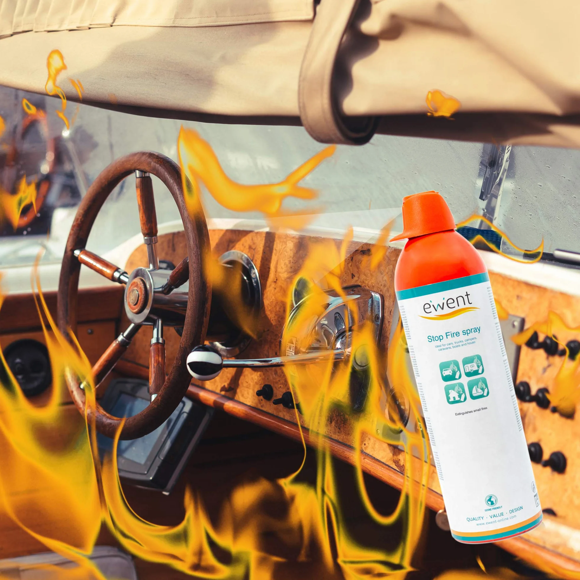 Ewent Spray Extintor fuego