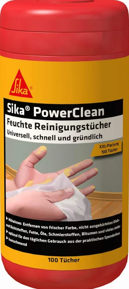 Sika Power Clean Chusteczki 100 szt.