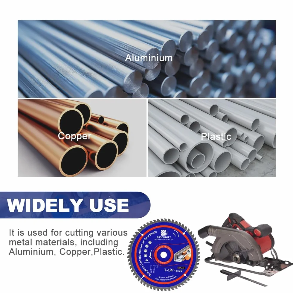 Brzeszczot piły tarczowej 255mm 80Zębów TCG do aluminium tworzyw sztucznych metali nieżelaznych 30/25,4mm Arbor