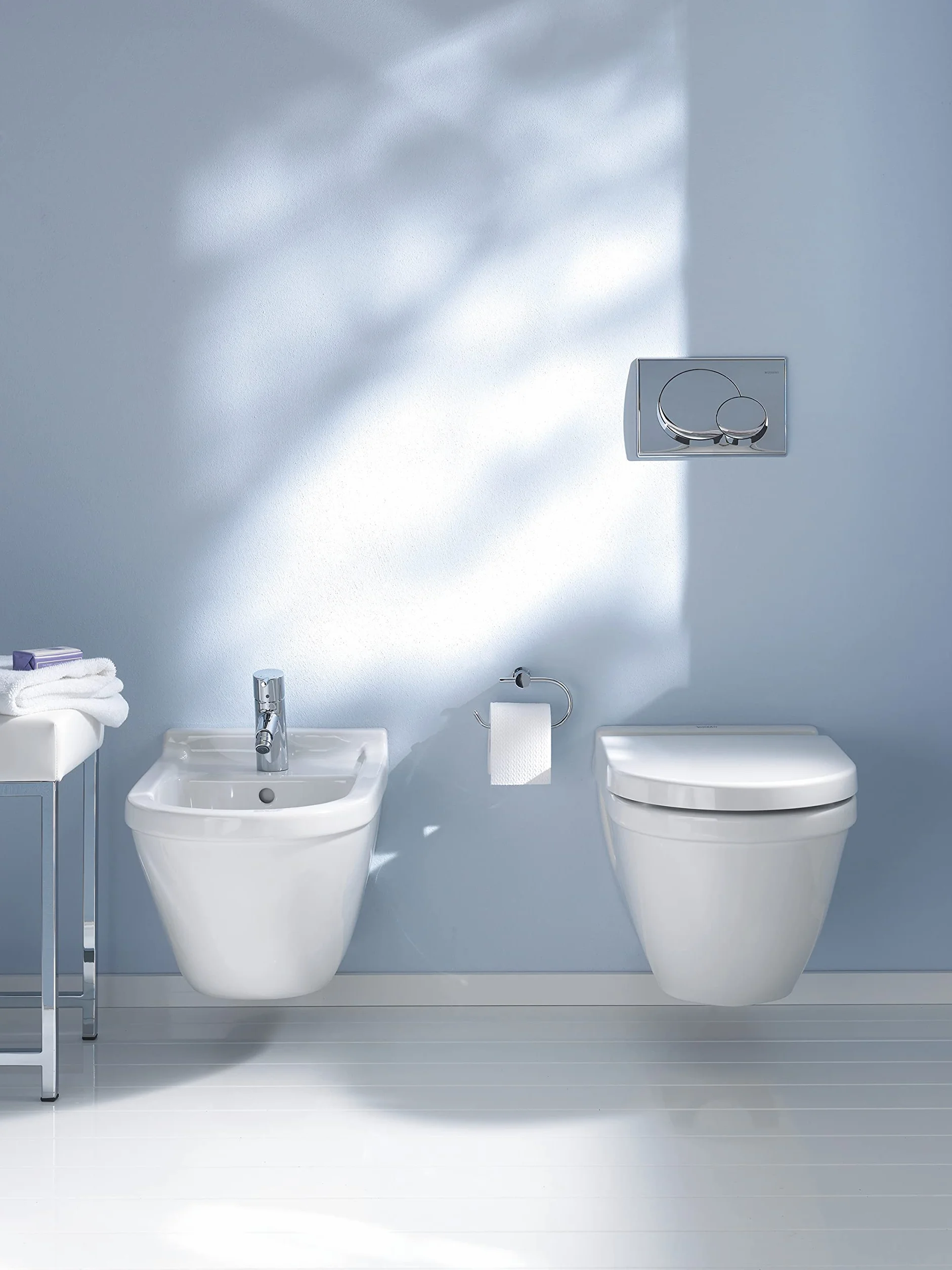 Duravit Starck 3 Deska sedesowa z zamknięciem soft, duroplast, zawiasy ze stali nierdzewnej, biały