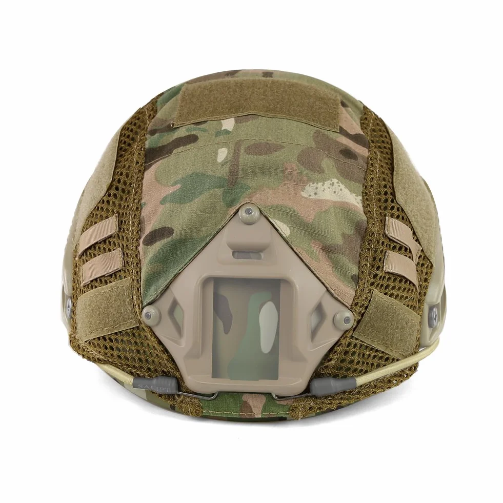Pokrowiec na kask kamuflażowy do taktycznej wojskowej walki MH/PJ/BJ typ szybki kask airsoft paintball myśliwski sprzęt strzelecki