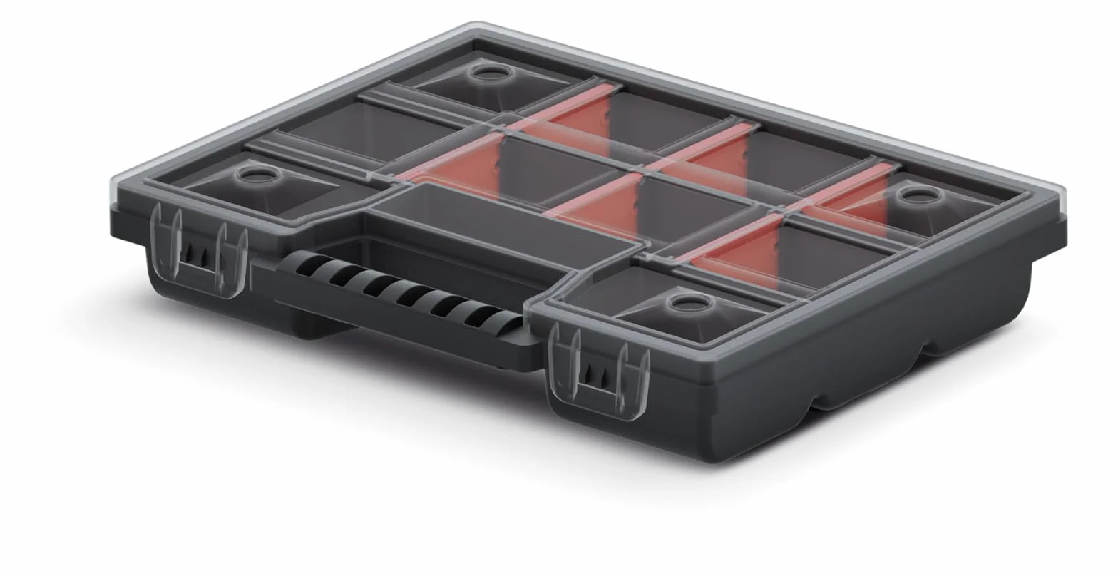 MINI ORGANIZER NARZĘDZIOWY POJEMNIK 11 KOMÓR BOX