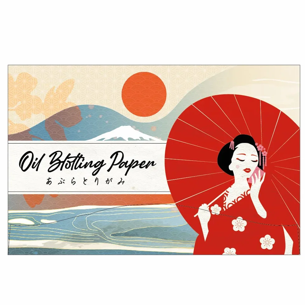 Rohto Hadalabo Premium Facial Emulsion 140ml - Blotting Paper Set