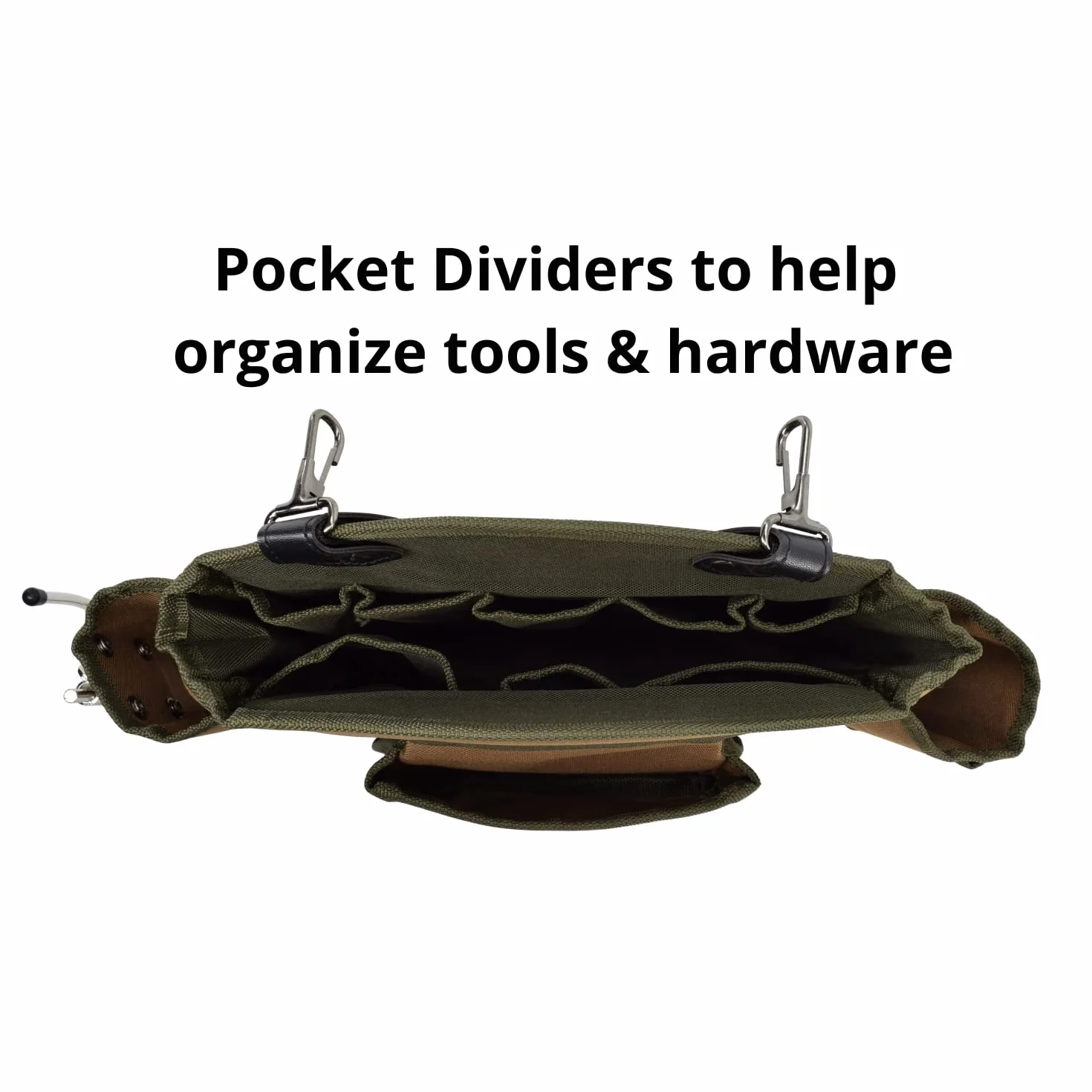 JACKSON PALMER Professional Tool Belt Tan & Green Comfort Rig
