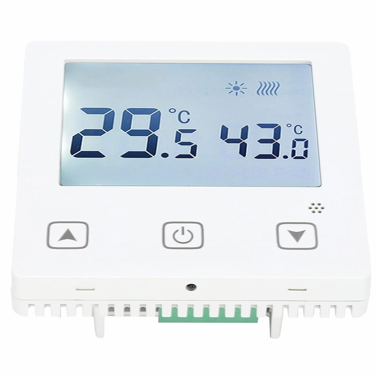 Termostat cyfrowy AC220V z ekranem dotykowym regulator temperatury ogrzewania podłogowego