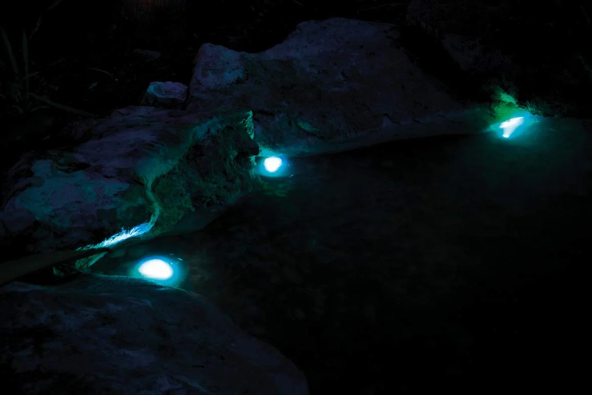 Pontec PondoStar LED RGBW zestaw 3 – kolorowe i białe oświetlenie LED do stawu i ogrodu, oświetlenie podwodne (IP68)