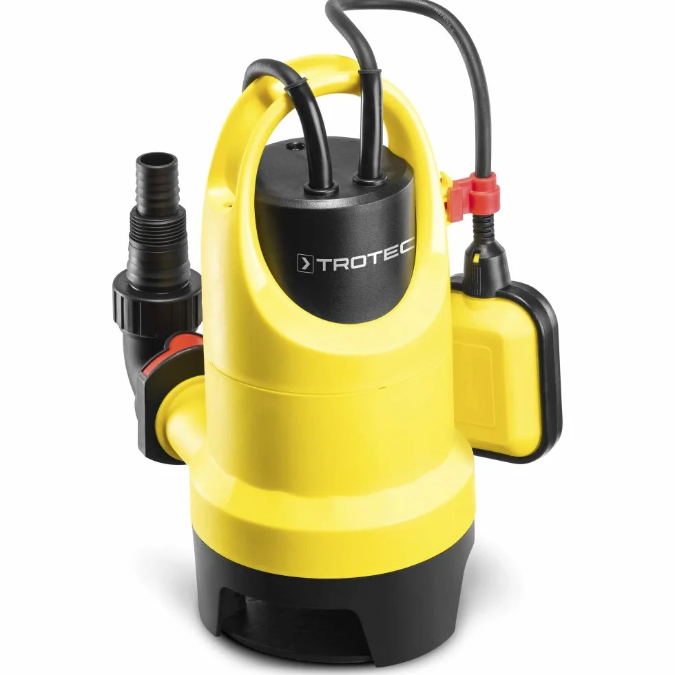 TROTEC Pompa zanurzeniowa TWP 4036 E – do brudnej wody, 7500 l/h, 400 W, 7 m, IPX8