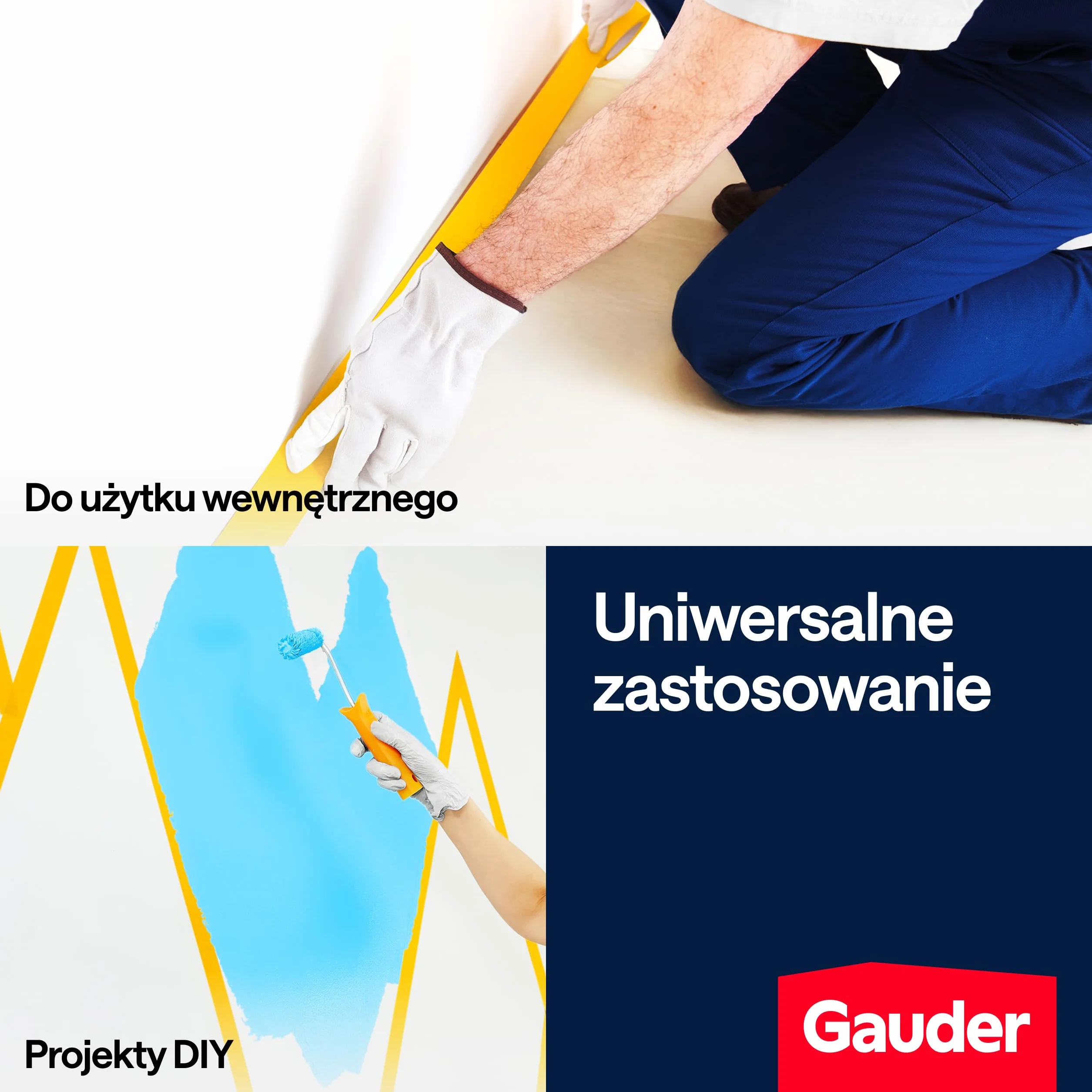 GAUDER Taśma Malarska Premium z Papieru Washi 24 mm x 50 m 3 Rolki