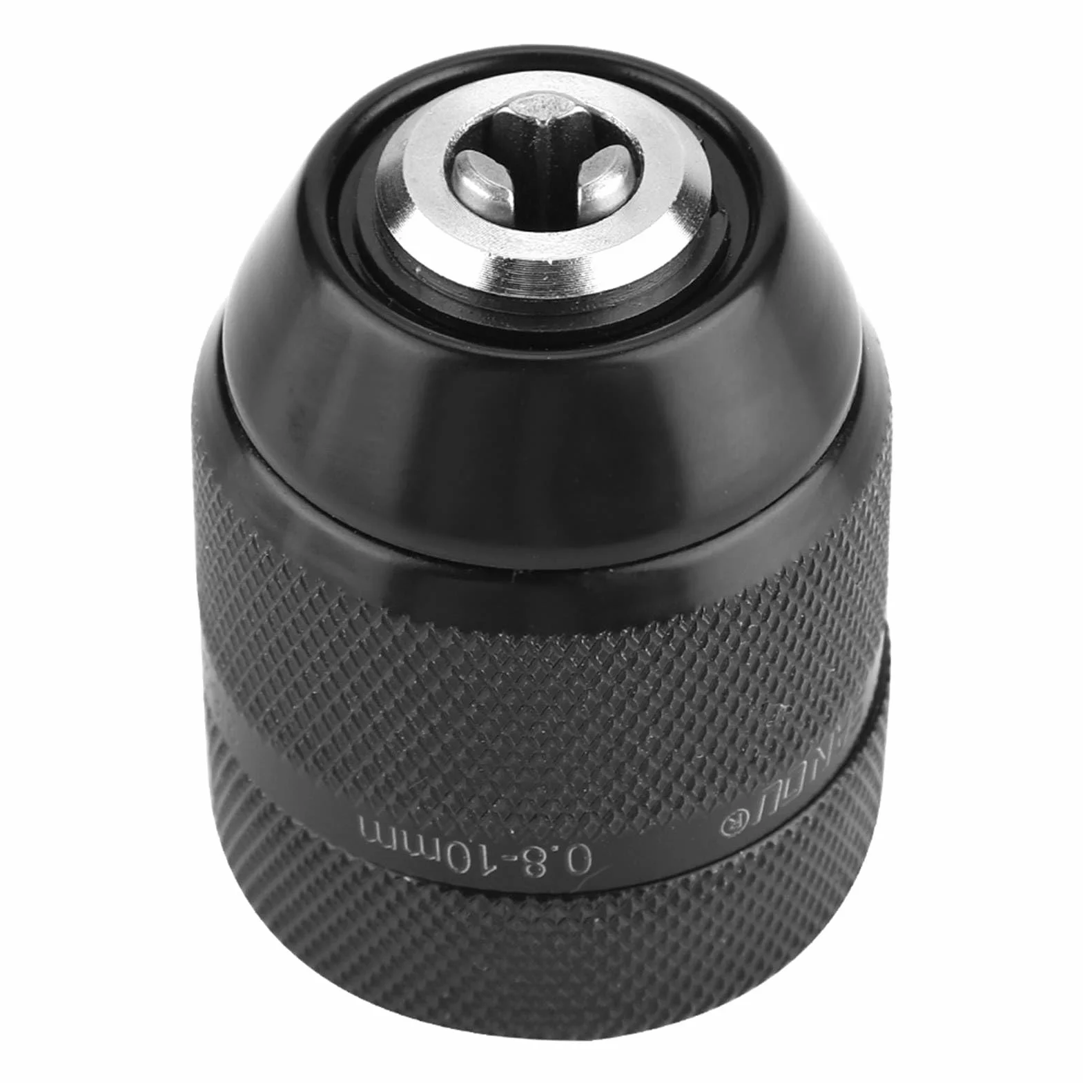 Uchwyt Metalowy Szybkozaciskowy Adapter Do Elektrycznych Uchwytów Wiertarskich Gwint 3/8"-10 mm Bezkluczykowy Wiertarski