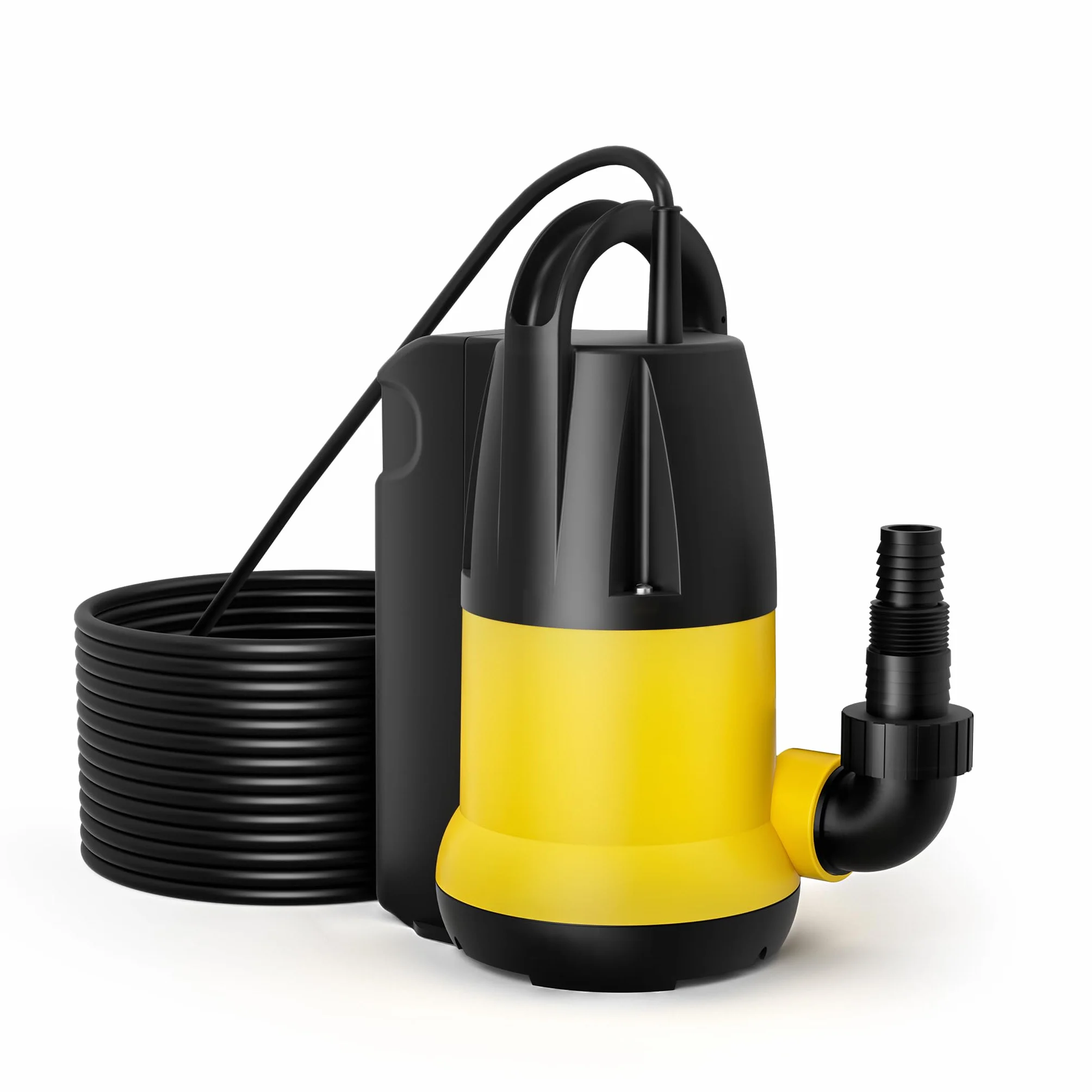Wiltec Pompa zanurzeniowa do wody brudnej z pływakiem 250 W, 6000 l/h