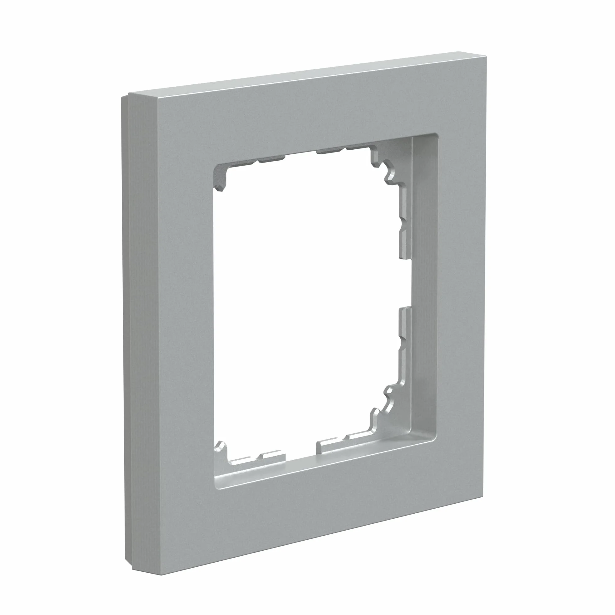 Merten MEG4010-3660 rama M-Pure, pojedyncza, aluminium