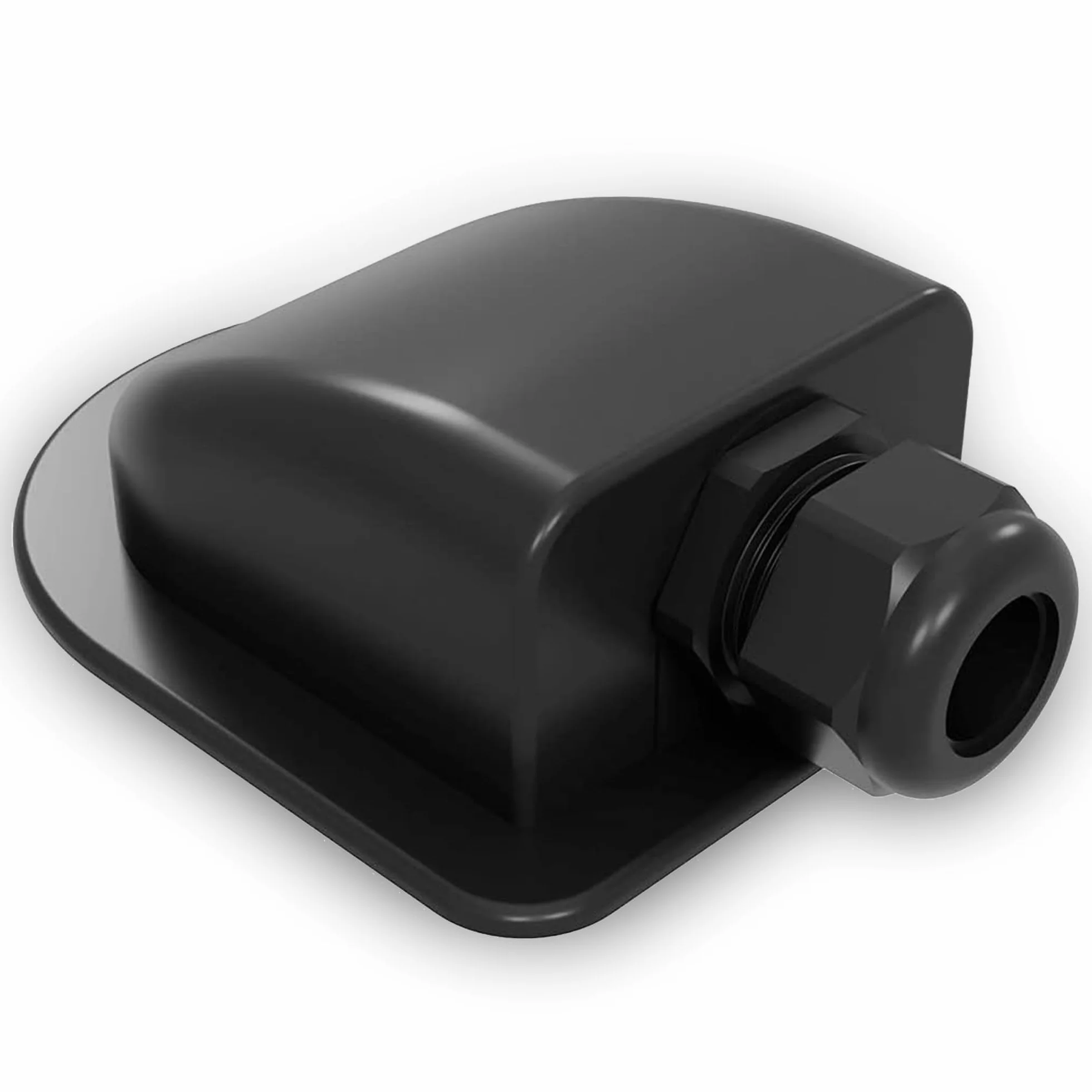 Offgridtec Przepust dachowy pojedynczy czarny do średnicy kabla 13-18 mm