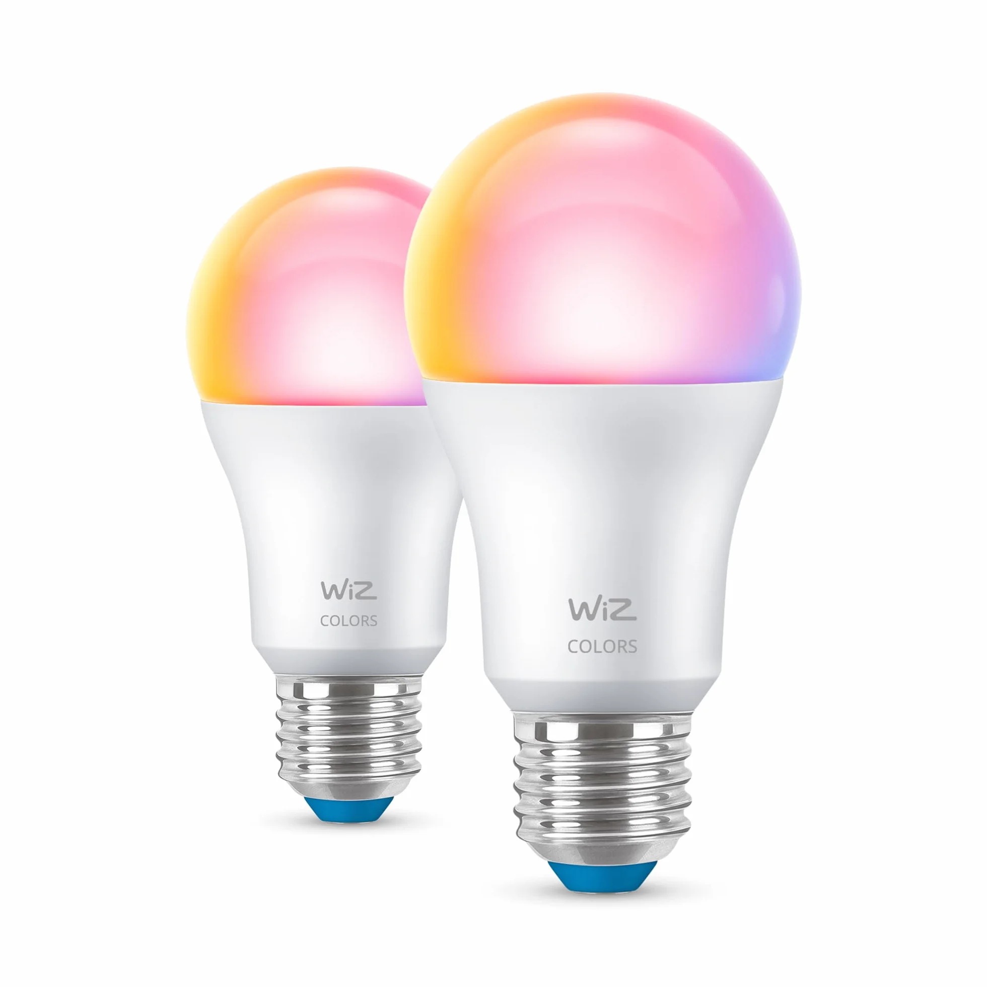 WiZ Wi-Fi BLE 60W A60 E27 822-65 RGB 2PF/6