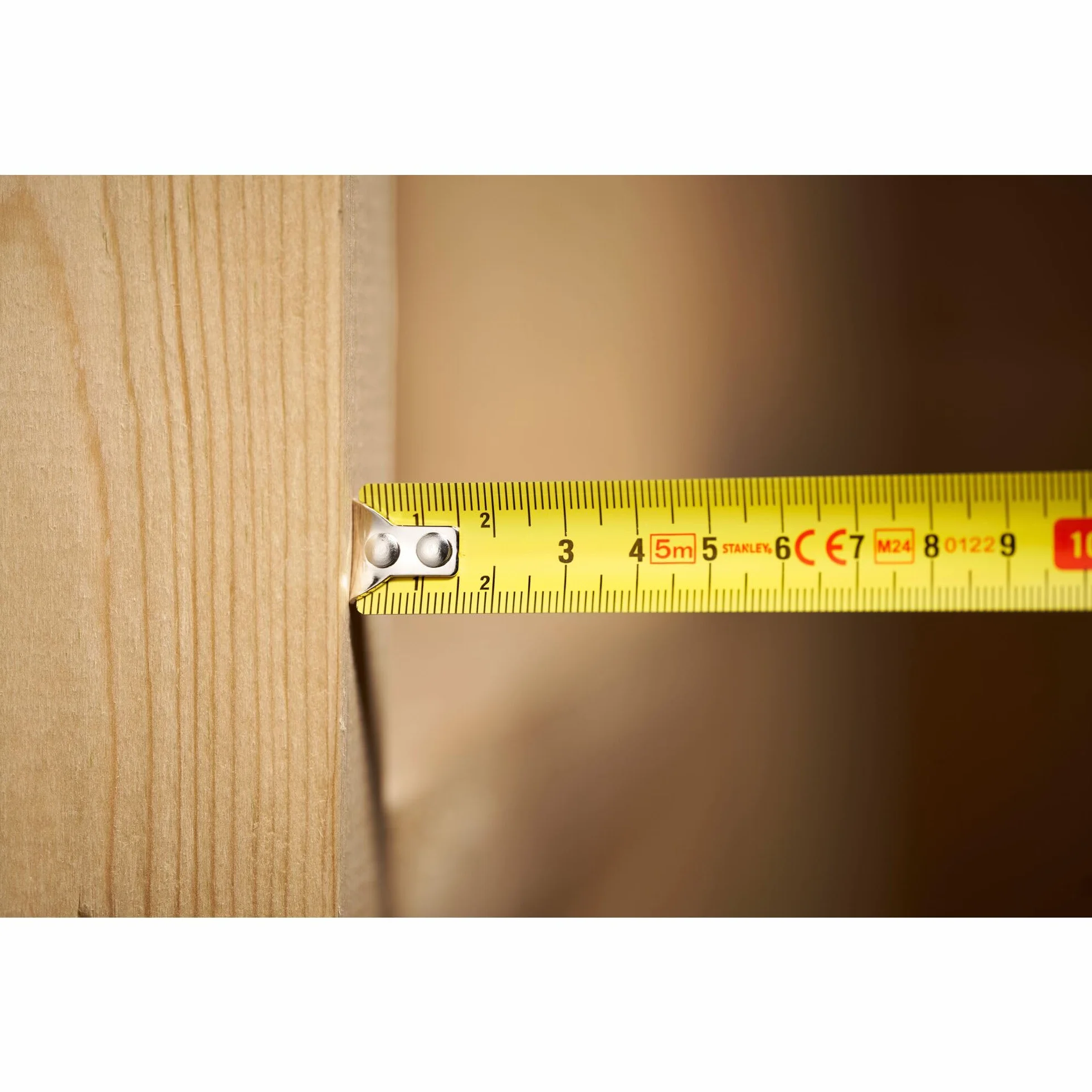 Stanley 1-30-697 Miara 5m x 19mm Czarny/Żółty