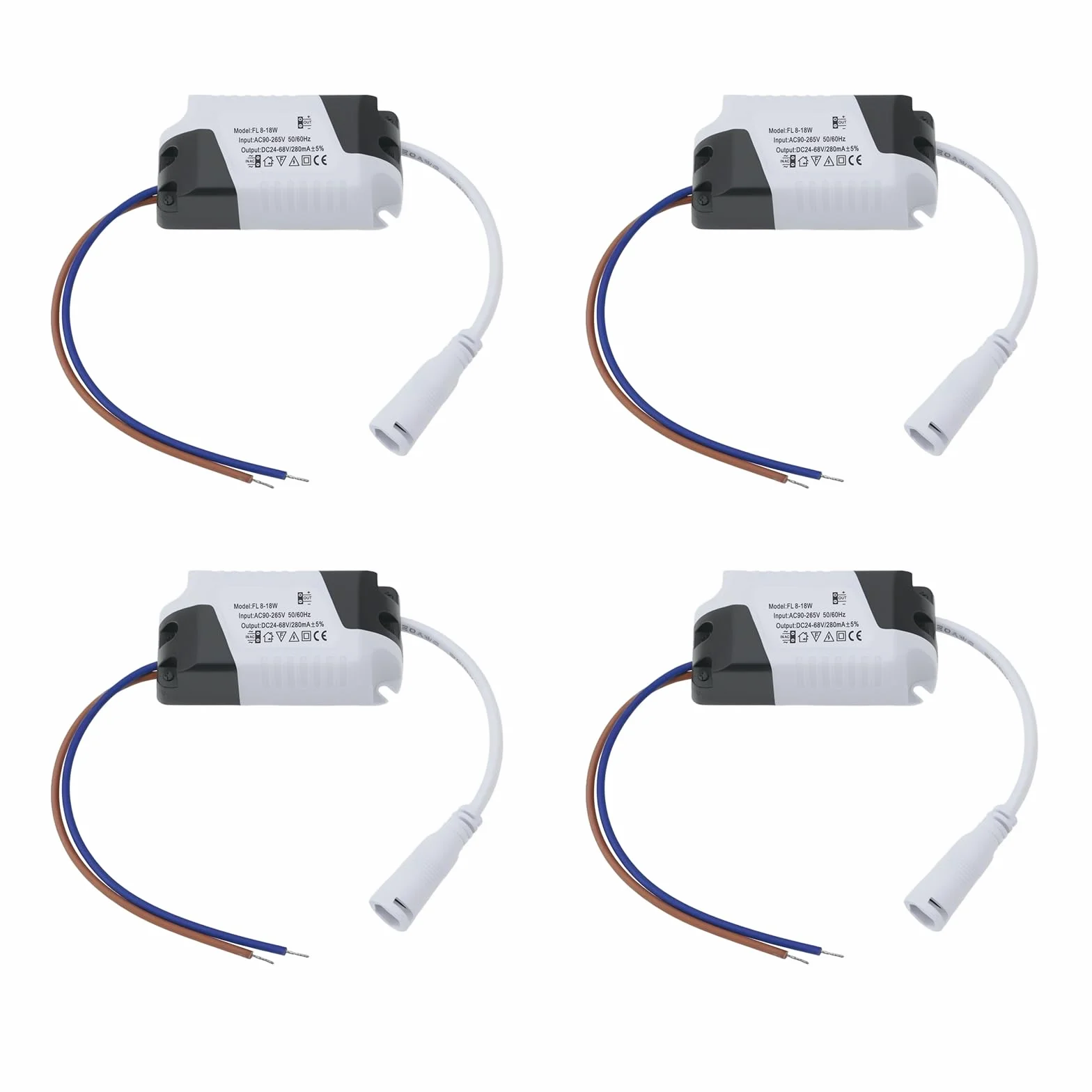 EMSea Zasilacz panelowy LED 8-18 W 24-86V 280mA 75x34x20mm do reflektora sufitowego