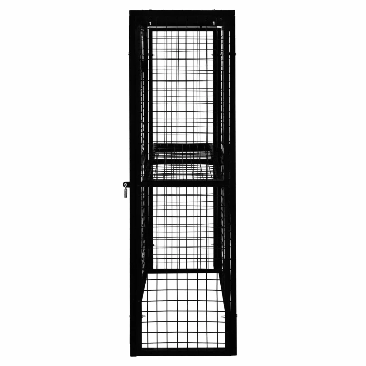 Klatka na butelkę gazową 184x116x57 cm składana stal ocynkowana 3 mm drut 6x19 kg 2x47 kg propanu