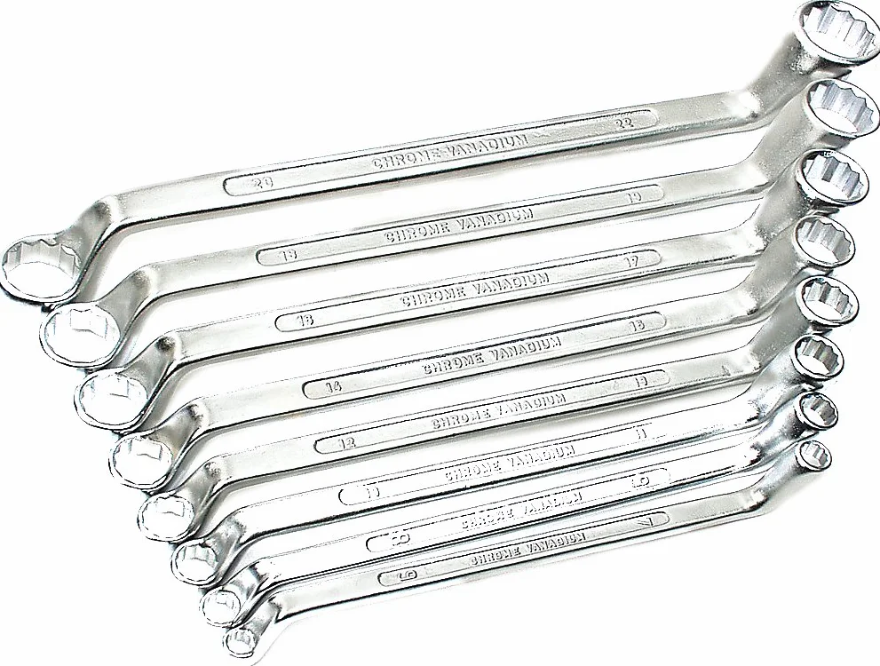 Brüder Mannesmann Zestaw kluczy oczkowych 8-częściowy 6-22 mm M 140-08