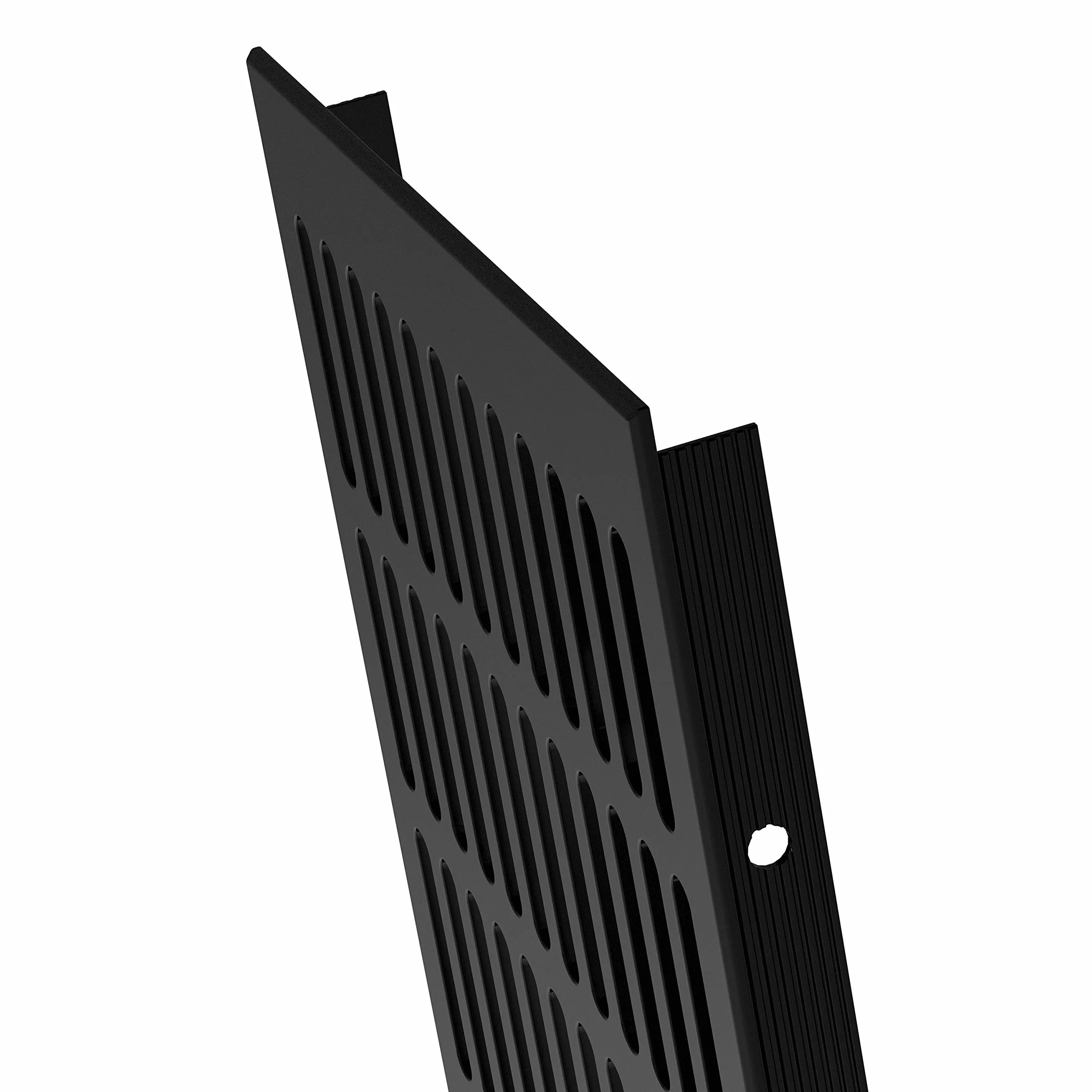 Aluminiowa płyta kratki wentylacyjnej 150 mm x 300 mm RAL 9005