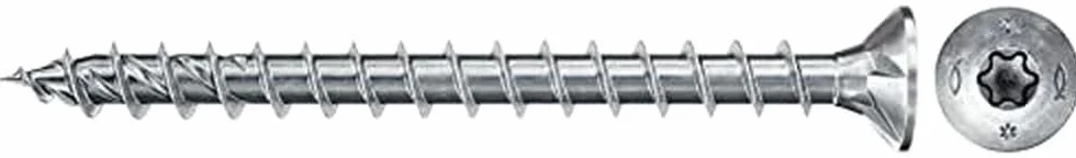 fischer Power-Fast II wkręt do płyt wiórowych 5,0x50 TX pełny gwint ocynkowany