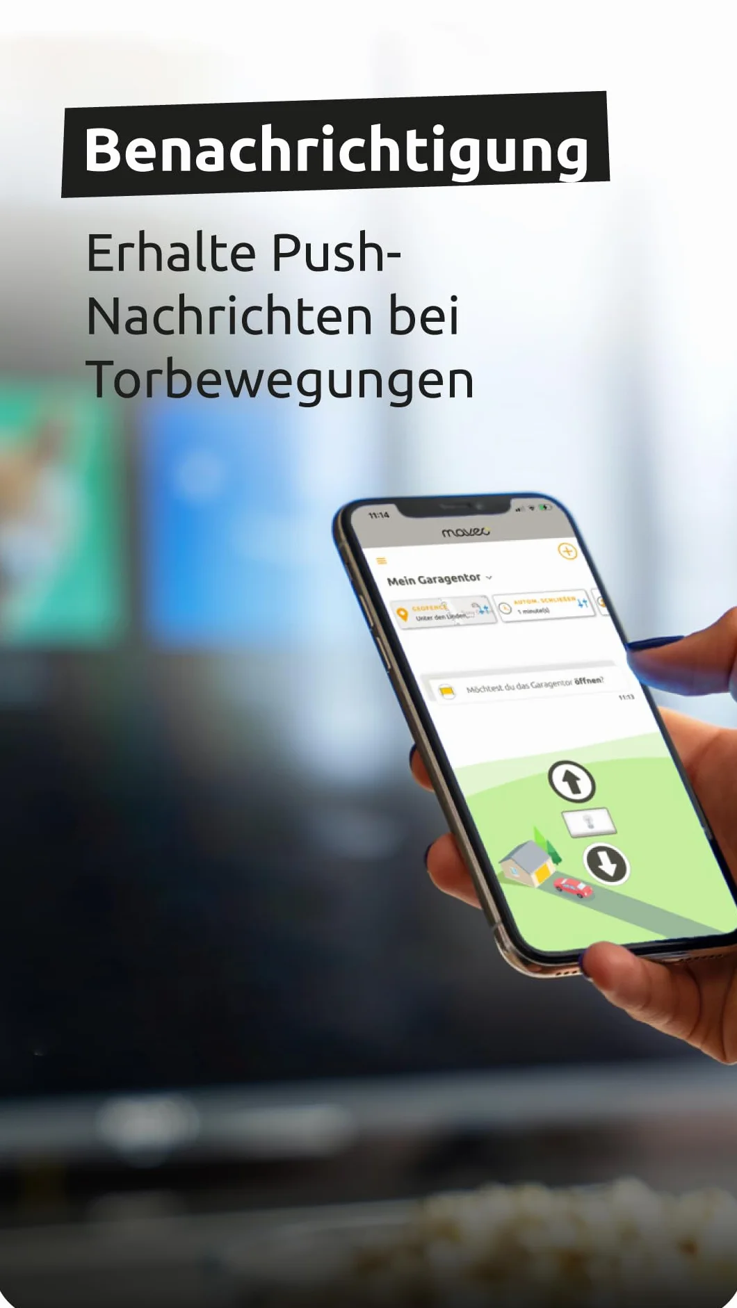 Maveo Connect Stick Inteligentny Otwieracz do Bramy Garażowej Adapter WiFi Plug & Play do Napędów Marantec