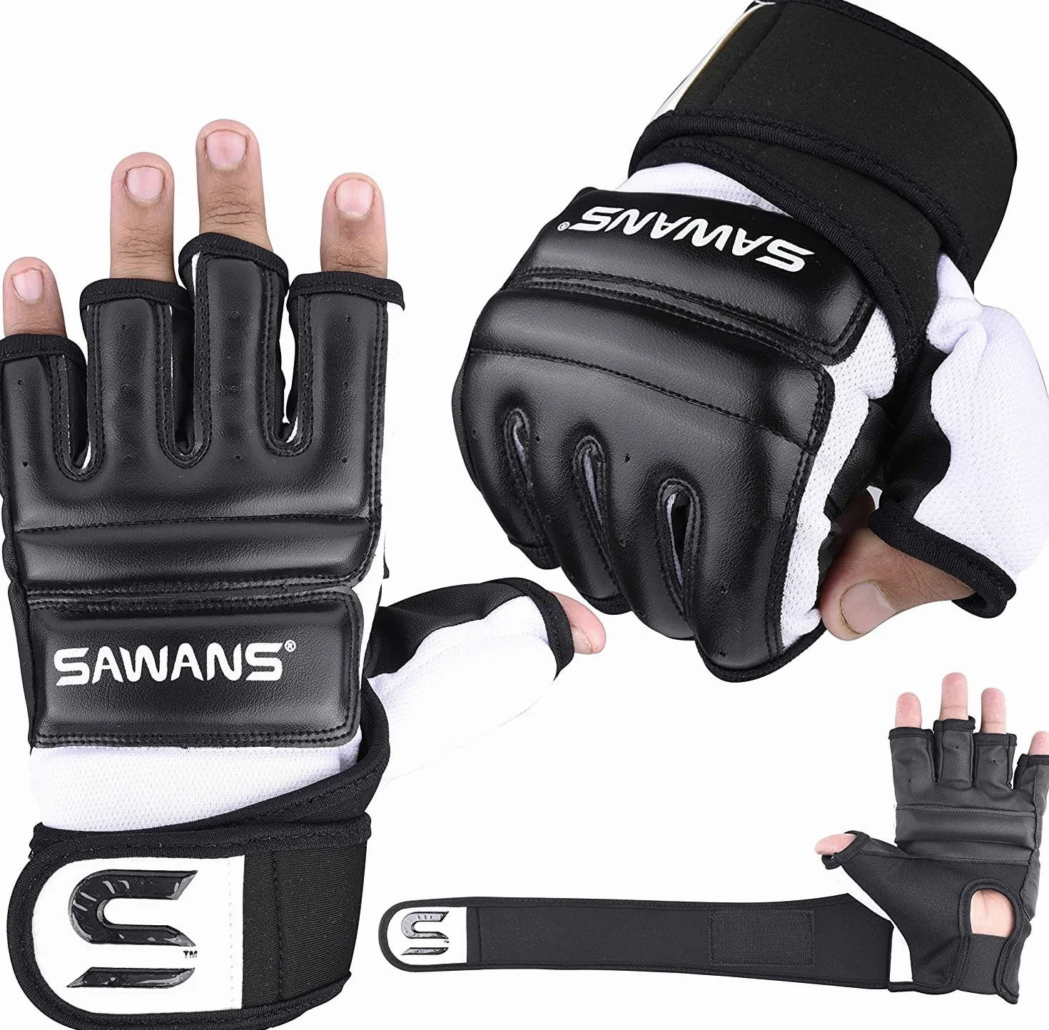 SAWANS Worek bokserski rękawice bokserskie rękawice do karate MMA ciało walka taekwondo trening sztuki walki walka grappling muay thai