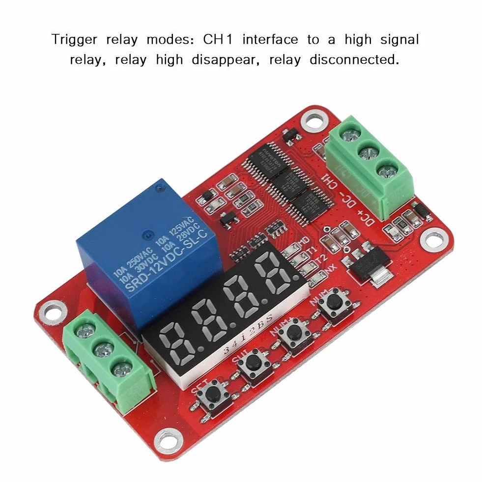 Tosuny FRM01 moduł przekaźnikowy timer przekaźnik samoblokujący