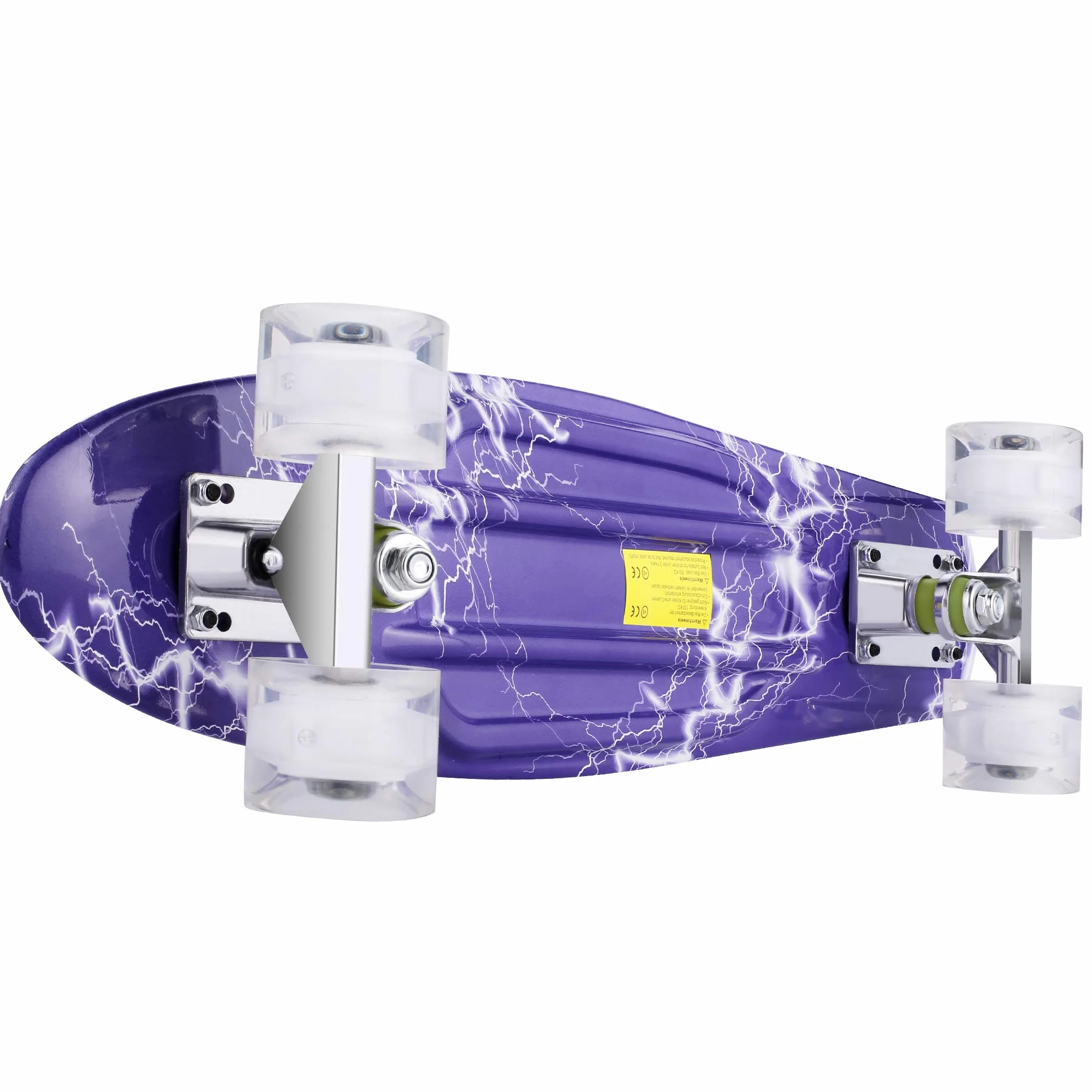 WeSkate deskorolka dla początkujących 22" kompletna mini Cruiser deskorolka plastikowa taca i kółka PU ABEC-9 łożysko dla dorosłych, nastolatków, chłopców, dziewcząt