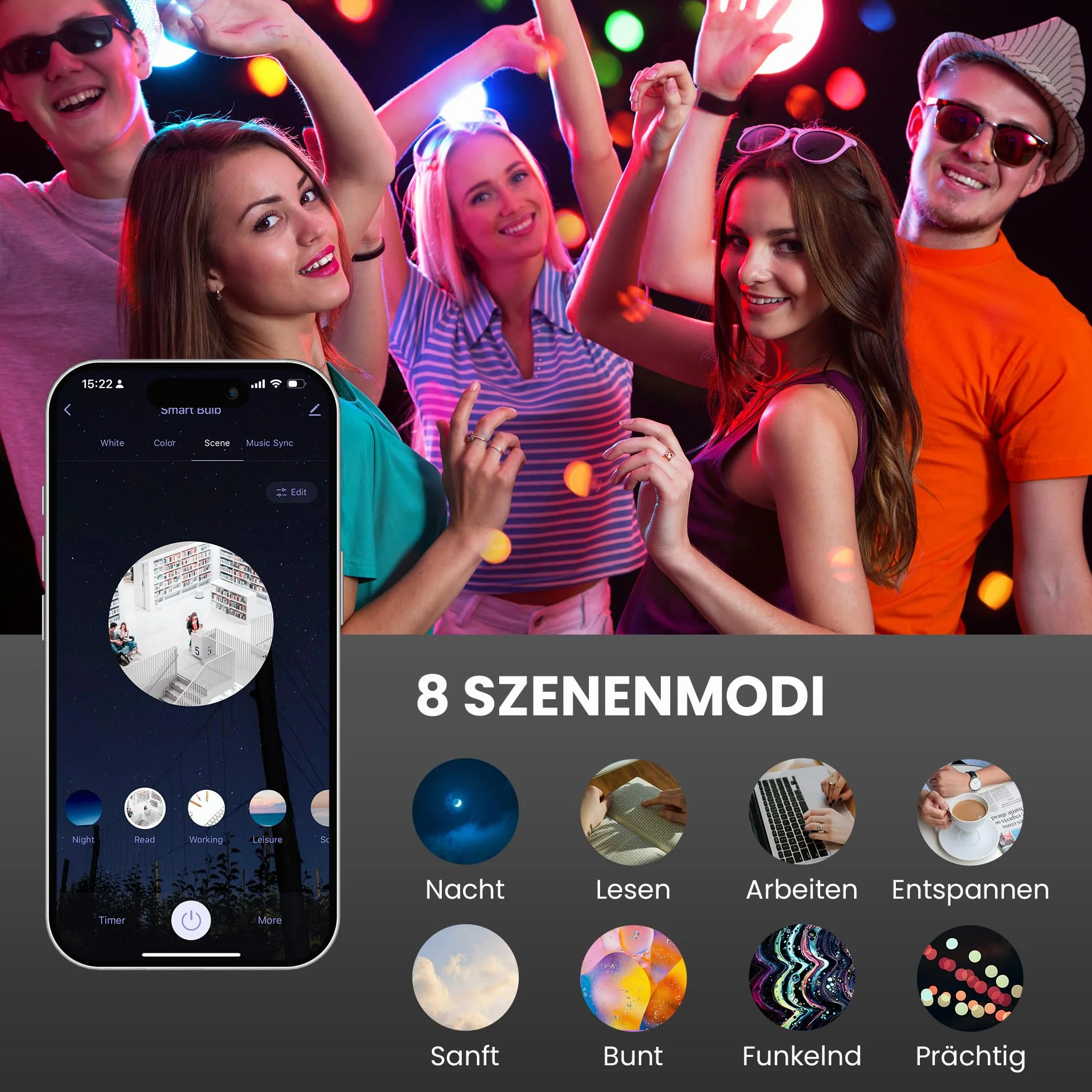 Smart Bulb WiFi E27
