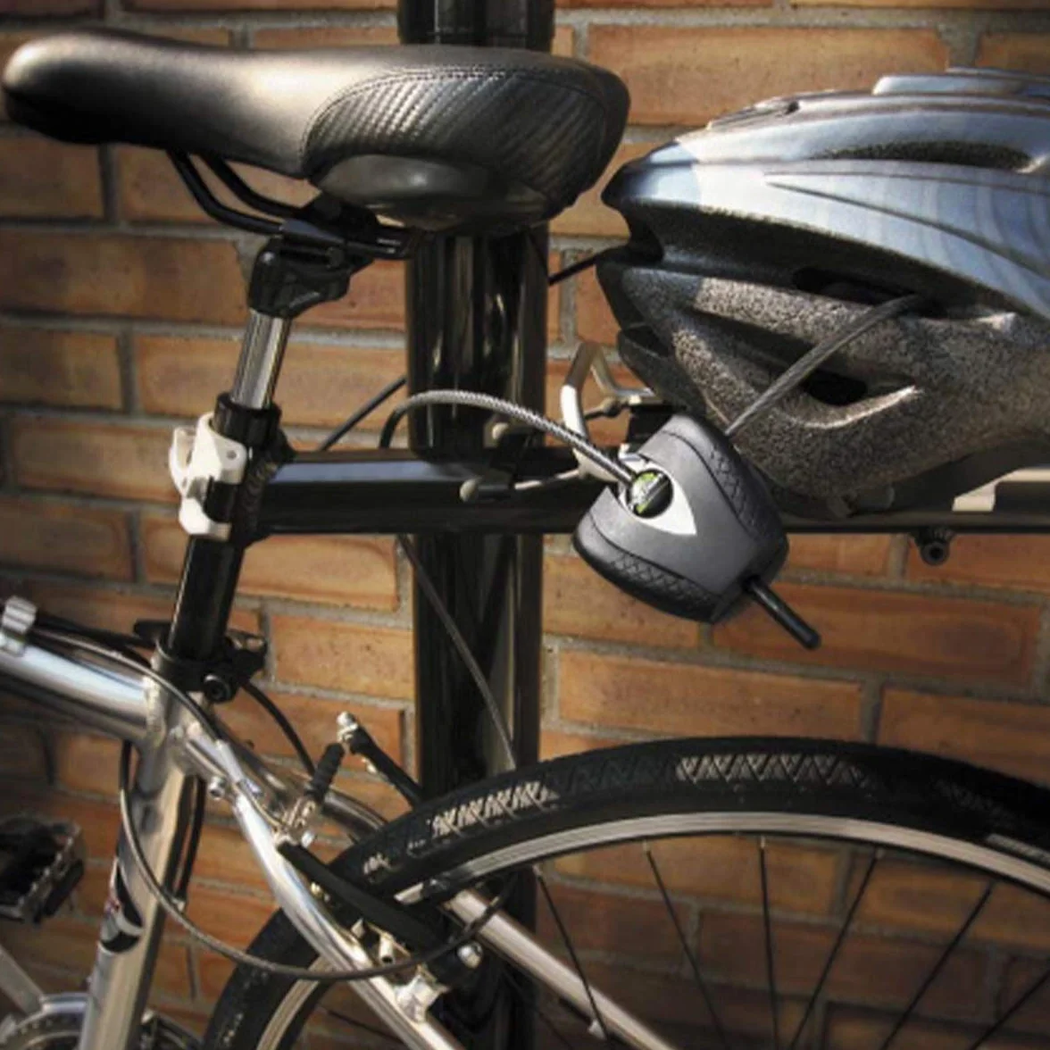 Master Lock 8417Dpro Cavo Python Antifurto per Bicicletta, Lunghezza Regolabile 175 cm, Nero