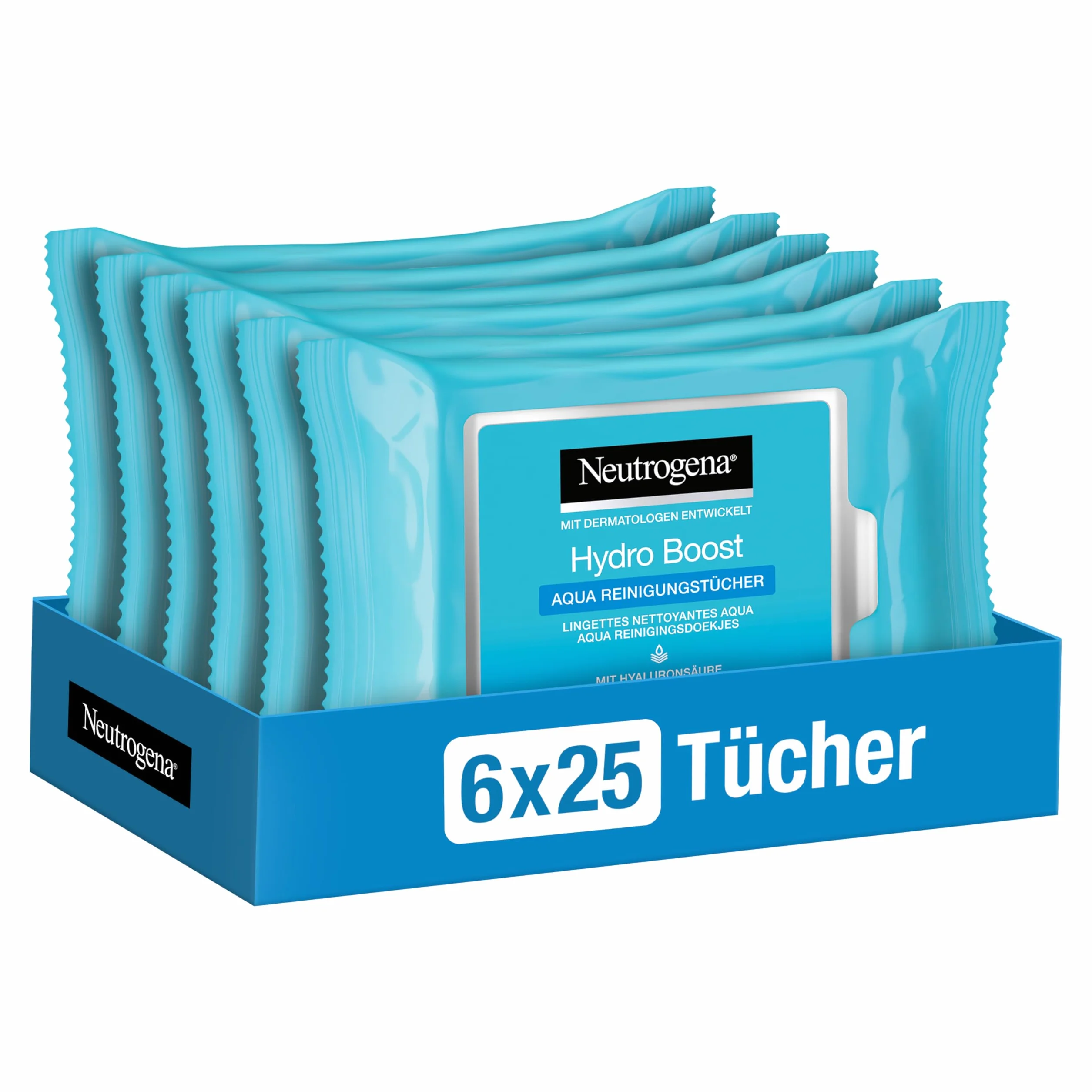 Neutrogena Chusteczki Do Demakijażu - 6 x 25 szt.