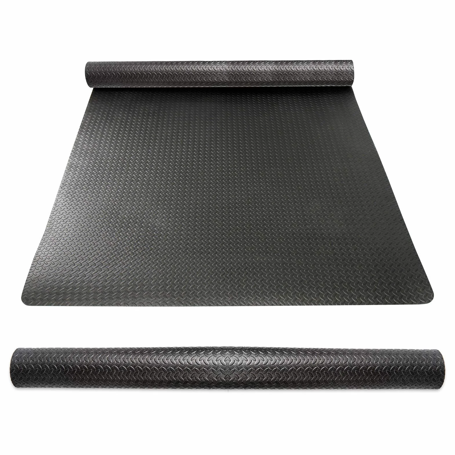 CCLIFE Mata podłogowa, mata podłogowa, sprzęt fitness, mata sportowa, mata ochronna, mata do fitnessu, mata EVA, 237 x 117 x 0,7 cm