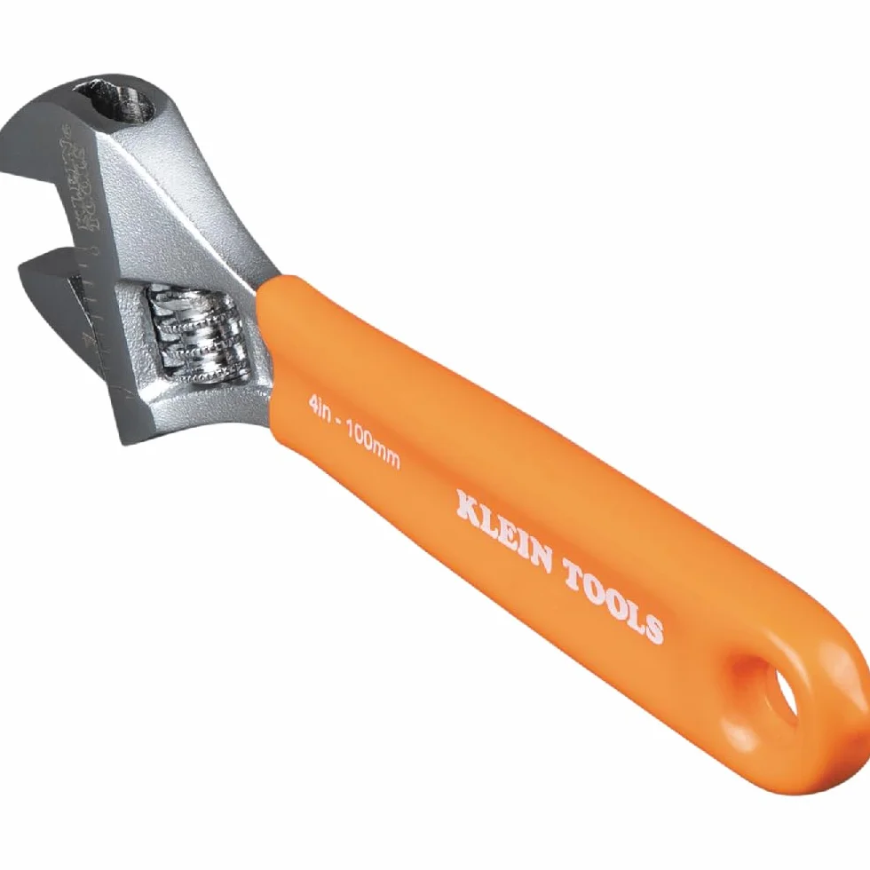 Klein Tools O5064 klucz nastawny 10 cm, szczęka o dużej pojemności, stal stopowa
