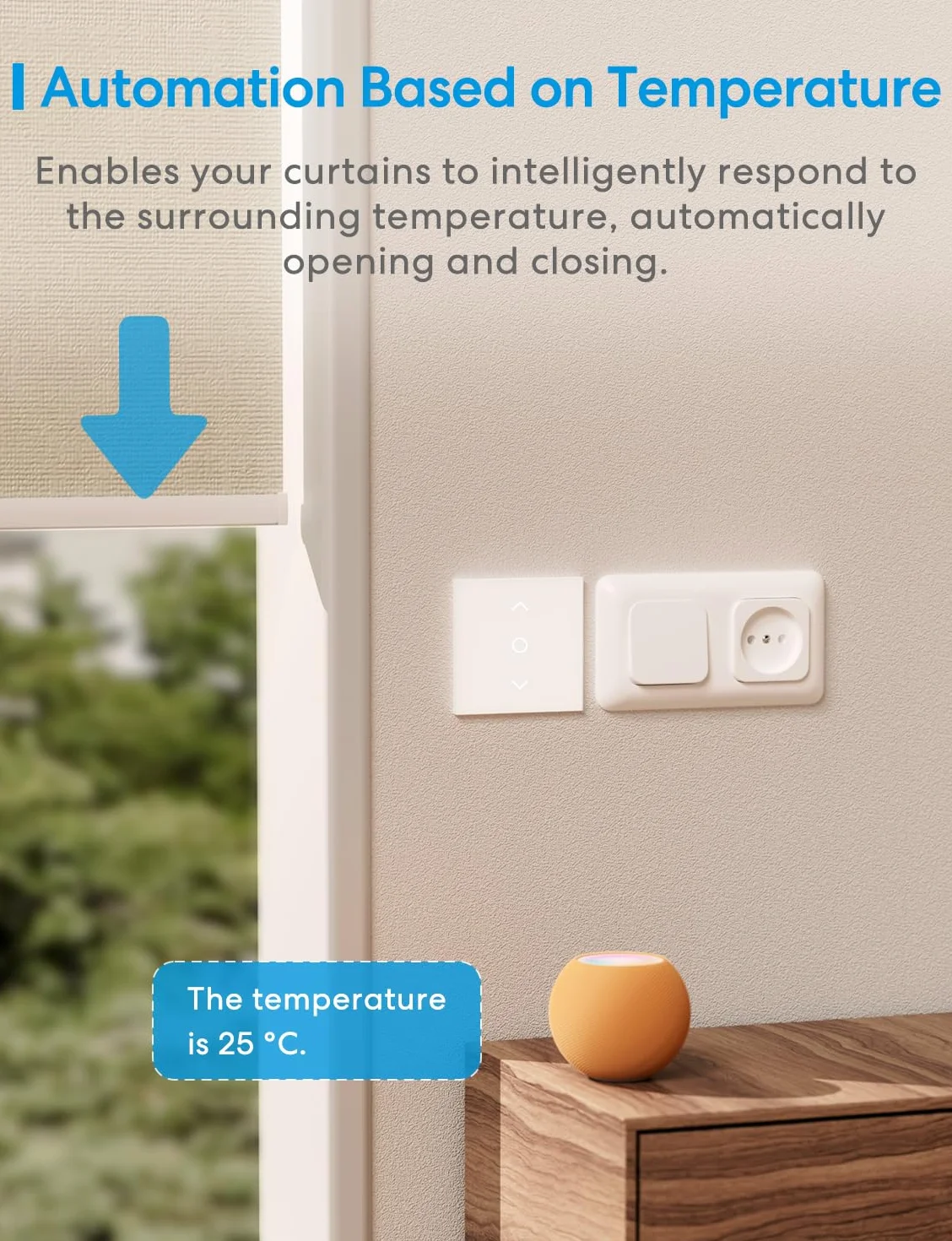 Meross Podłączany przełącznik rolety HomeKit Alexa Google Home kontrola procentowa sterowanie głosowe zdalne sterowanie 2 Sztuki
