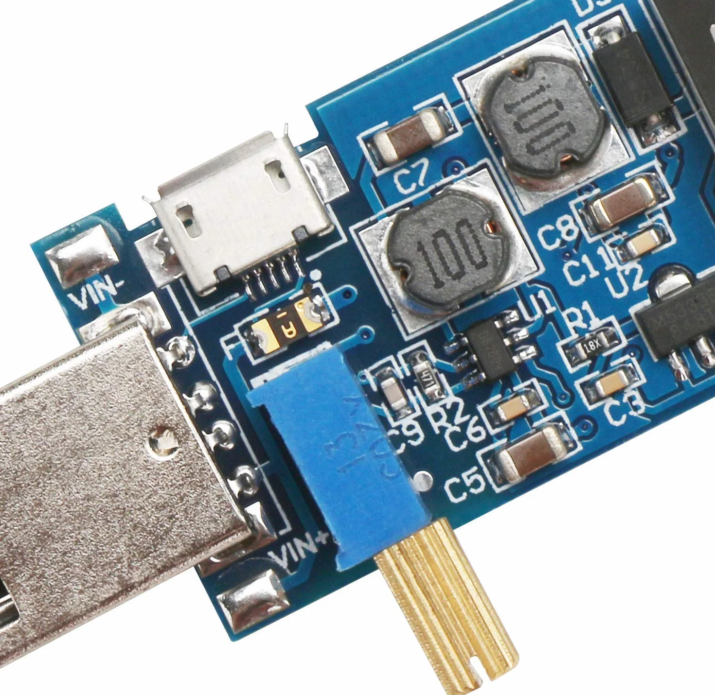 DollaTek Regulator wejścia USB DC 3,5 V-12 V na 1,2 V-24 V płyta konwertera Buck Boost
