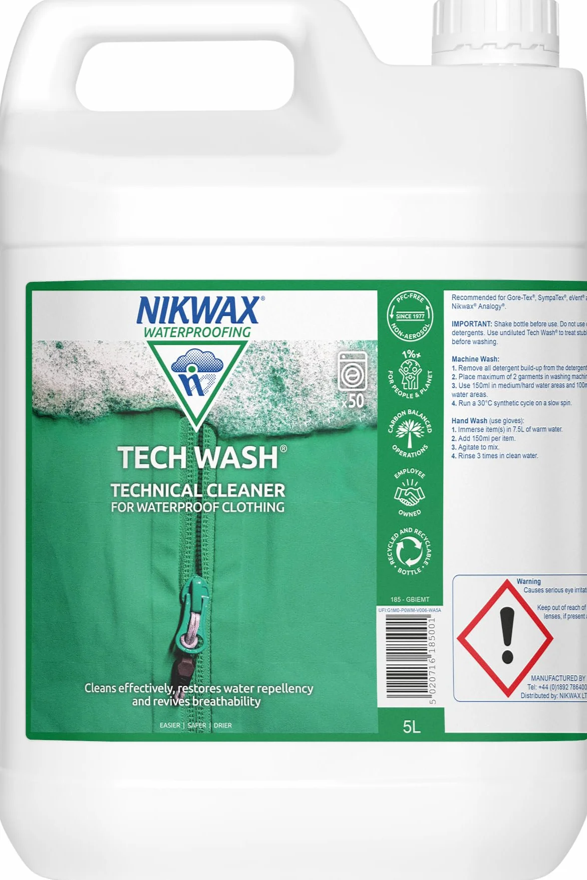 Nikwax Tech Wash Techniczny środek czyszczący nie detergentowy