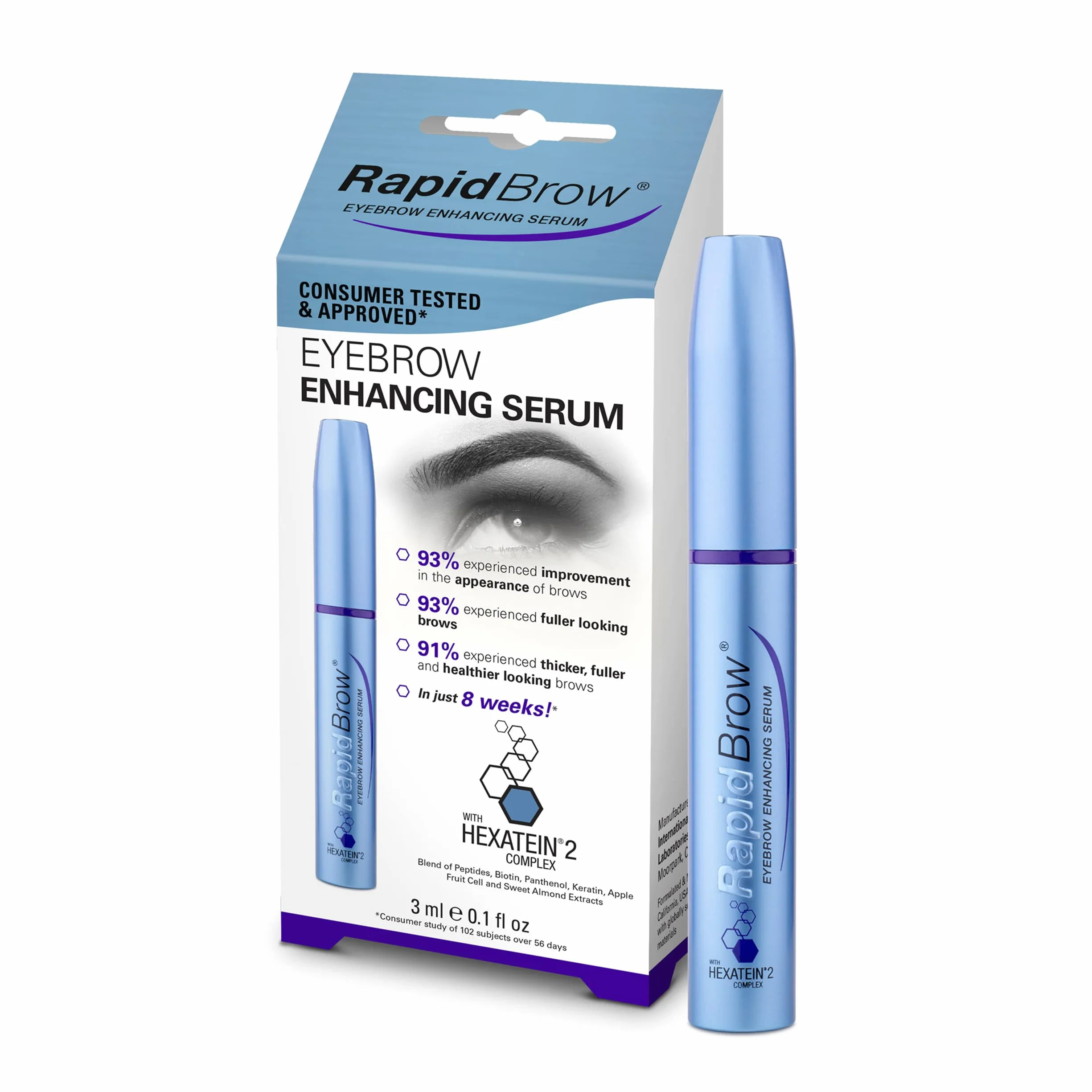 Rapidlash - Rapidbrow - Wzmacniacz do brwi Serum