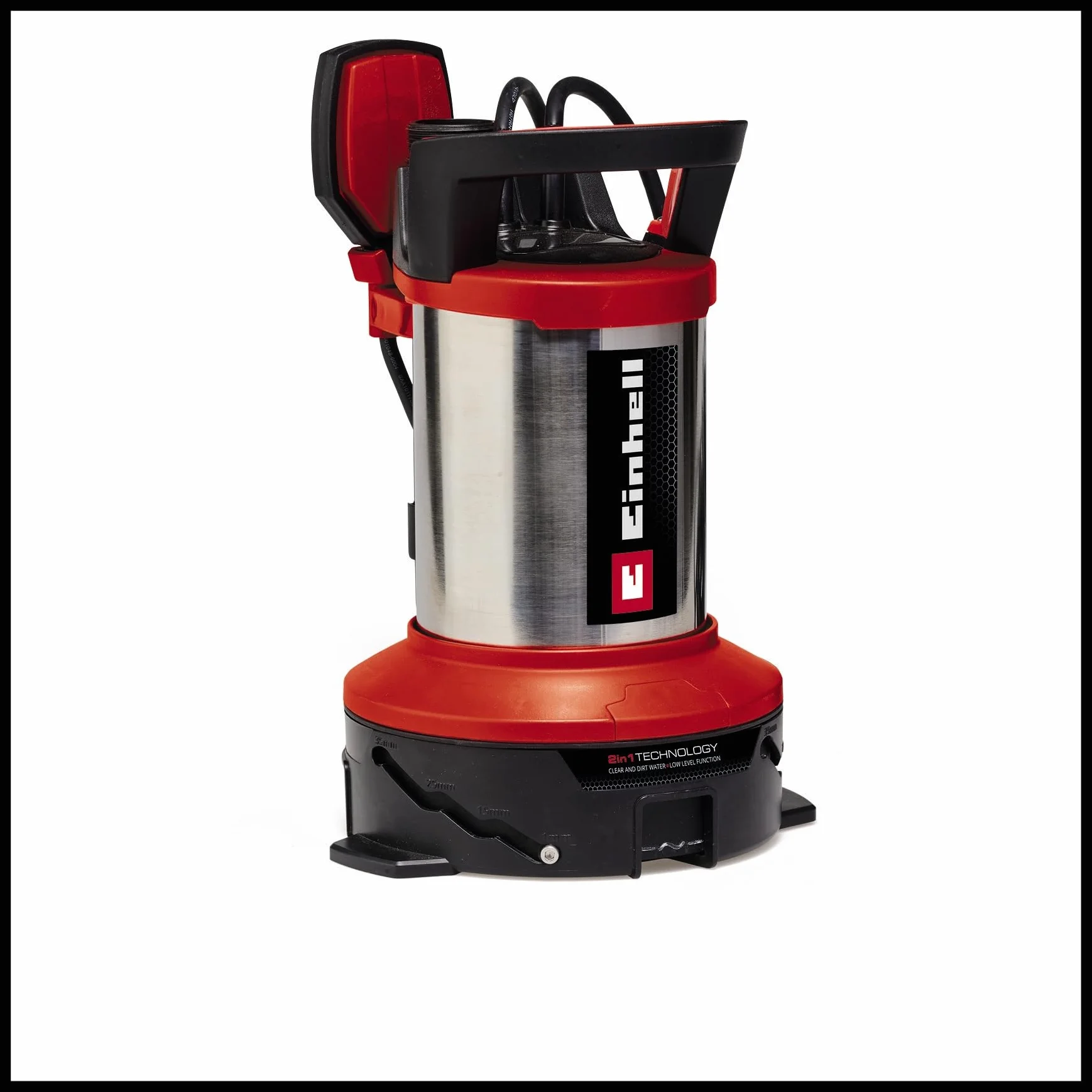 Einhell GE-DP 7535 N LL ECO pompa do brudnej wody 2 w 1 750 W Ø 35 mm 18 500 l/h Quick-Connector