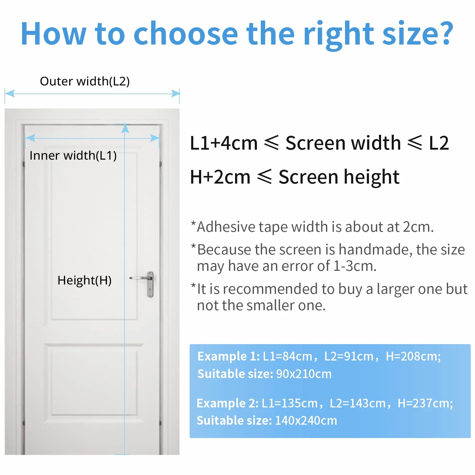 MYCARBON Moskitiera magnetyczna rozsuwana 75 x 210 cm czarna