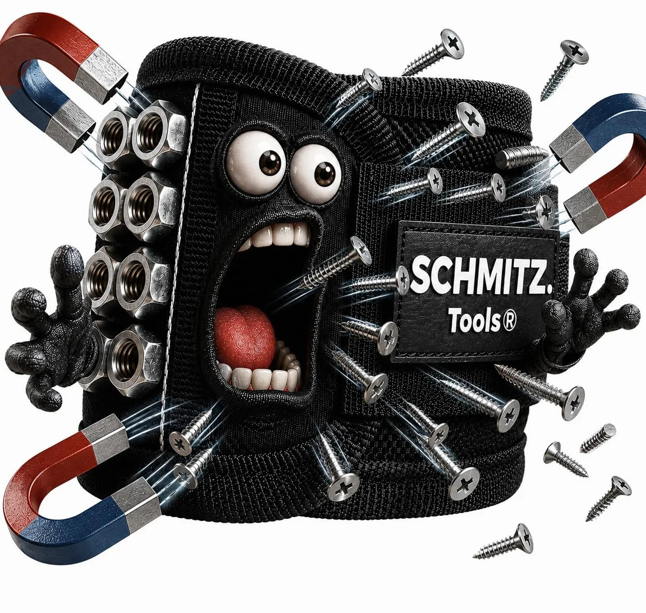 SCHMITZ.Tools Bransoletka magnetyczna Gadżet narzędziowy Kalendarz adwentowy 2024