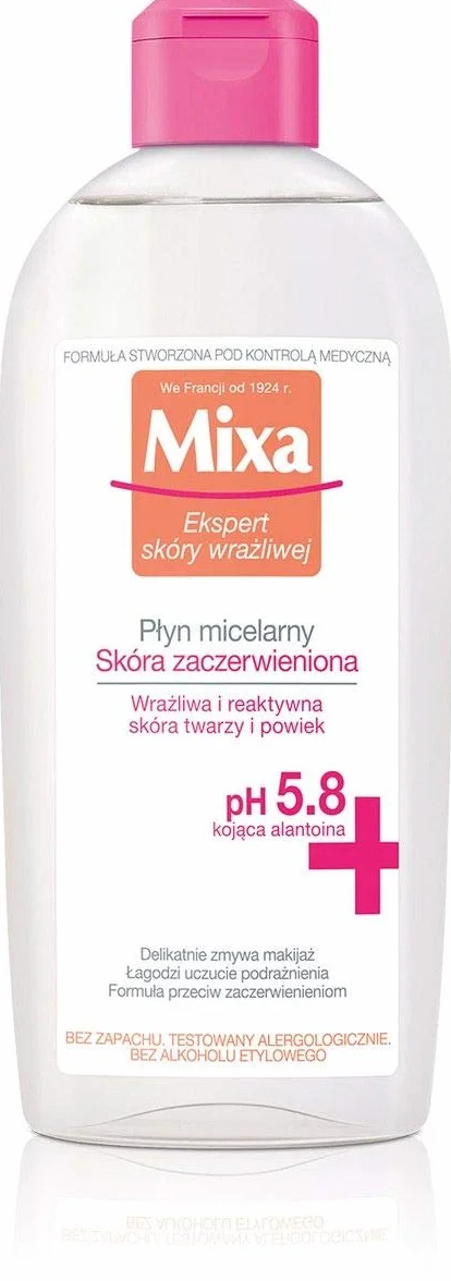 Mixa Skóra Zaczerwieniona Płyn Micelarny, 400 ml