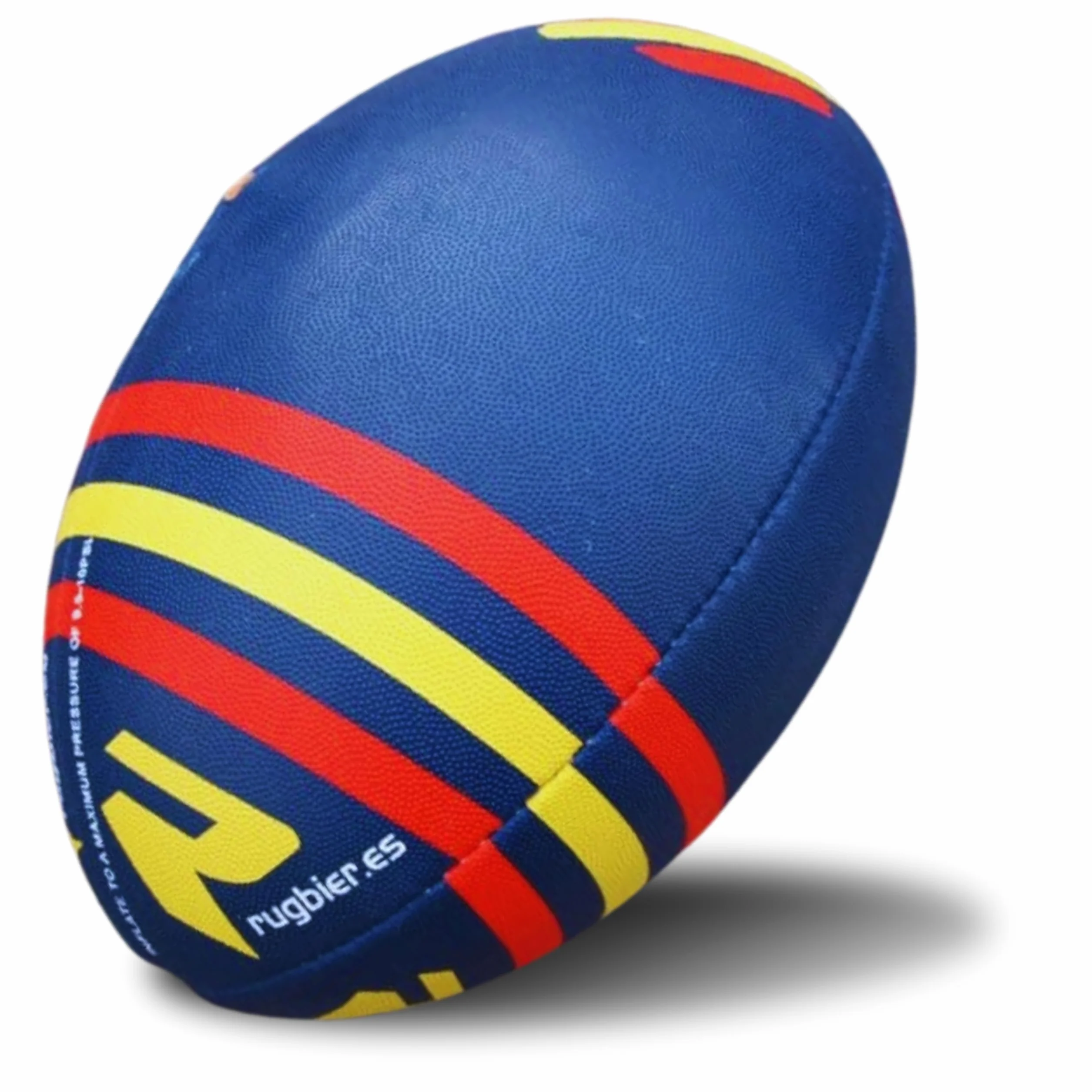 Piłka do rugby dla chłopców i dziewcząt T3 - Piłka szkolna - Inicjacja i trening - ekskluzywny design - model Hiszpanii Flag