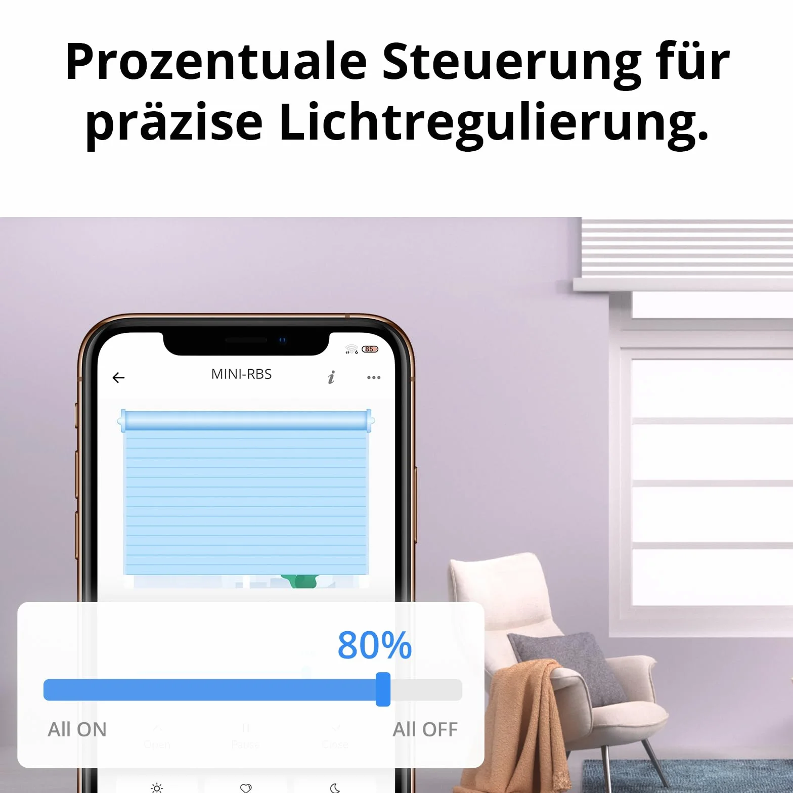 SONOFF Matterowy Przełącznik do Rolet MINI-RBS, 2,4 GHz Wi-Fi, Miniaturowy Rozmiar, Sterowanie Procentowe, Obsługa Alexa/Google Home/HomeKit/Home Assistant, Wymagany Przewód Neutralny, 1 Sztuka