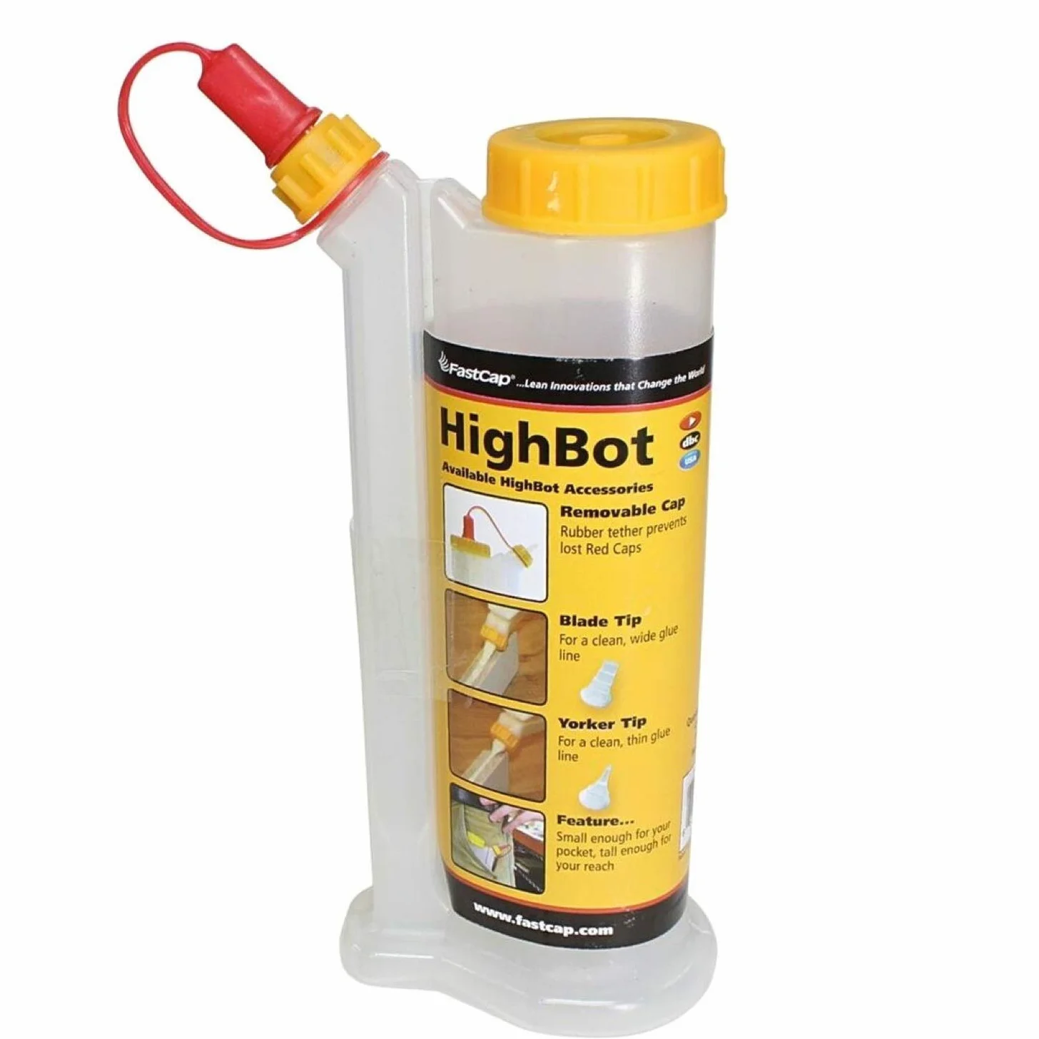 FastCap HighBot 150 ml klej butelka szerokie usta