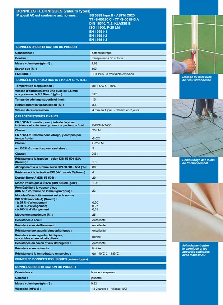 MAPEI Mapesil AC Silikon 310ml antracyt