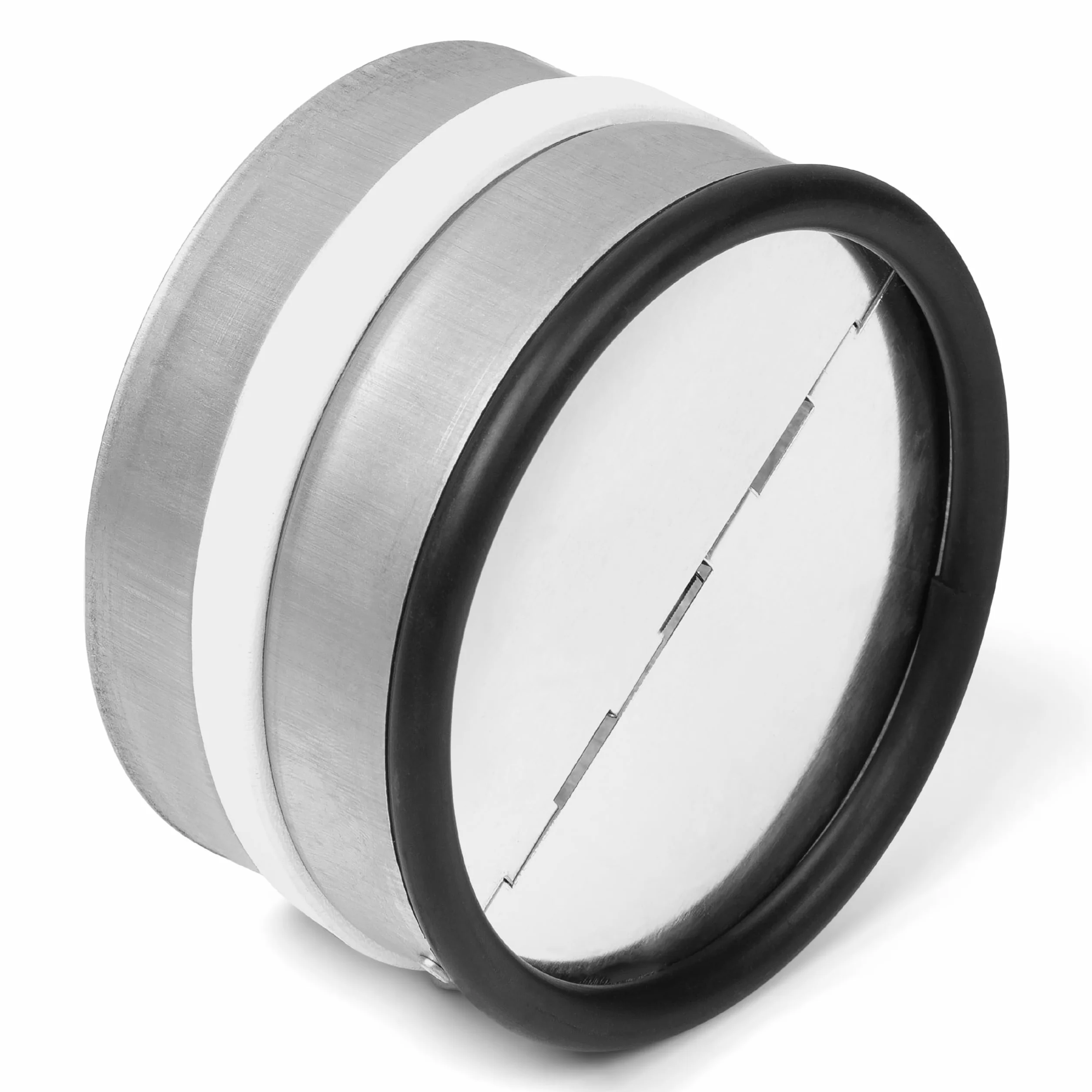 Neverest RKI 150mm przepustnica wsteczna stal ocynkowana aluminiowe klapy