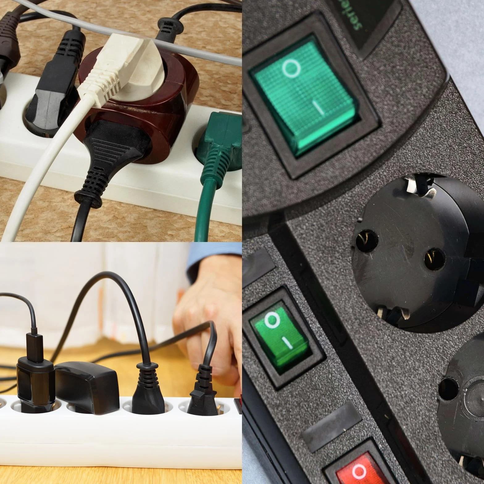 4-częściowy przełącznik z lampką kontrolną, przełącznik kołyskowy SPST ON-OFF, panel przełączników 230 V 4 pin 2 pin, mini przełącznik kierunkowskazów łodzi czerwona zielona